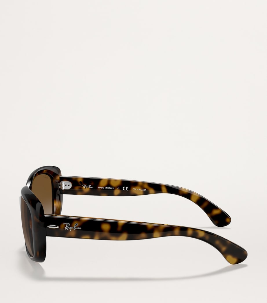 Ray-Ban Tortoiseshell Jackie Ohh Sunglasses Brown Image 3