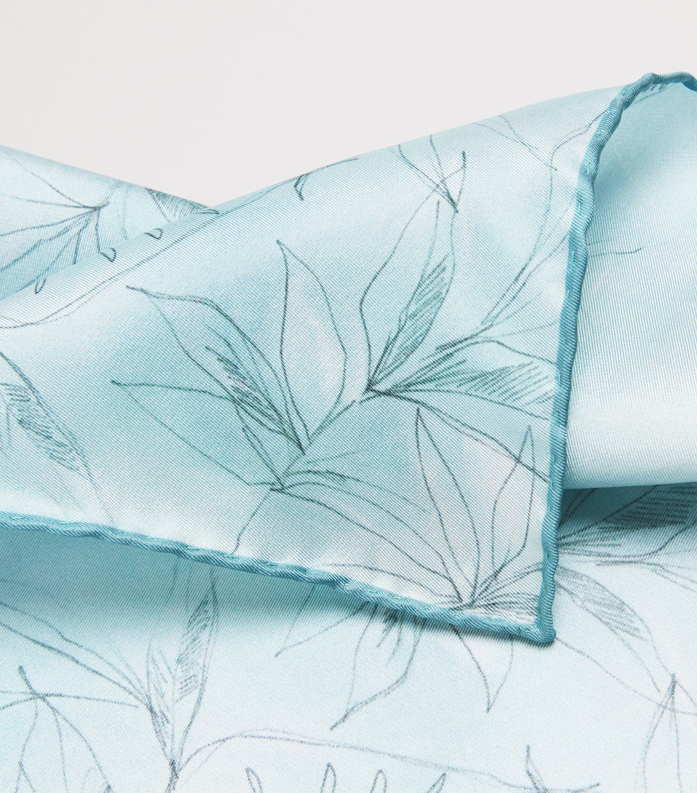 Silk Printed Pocket Square 1 Image 3