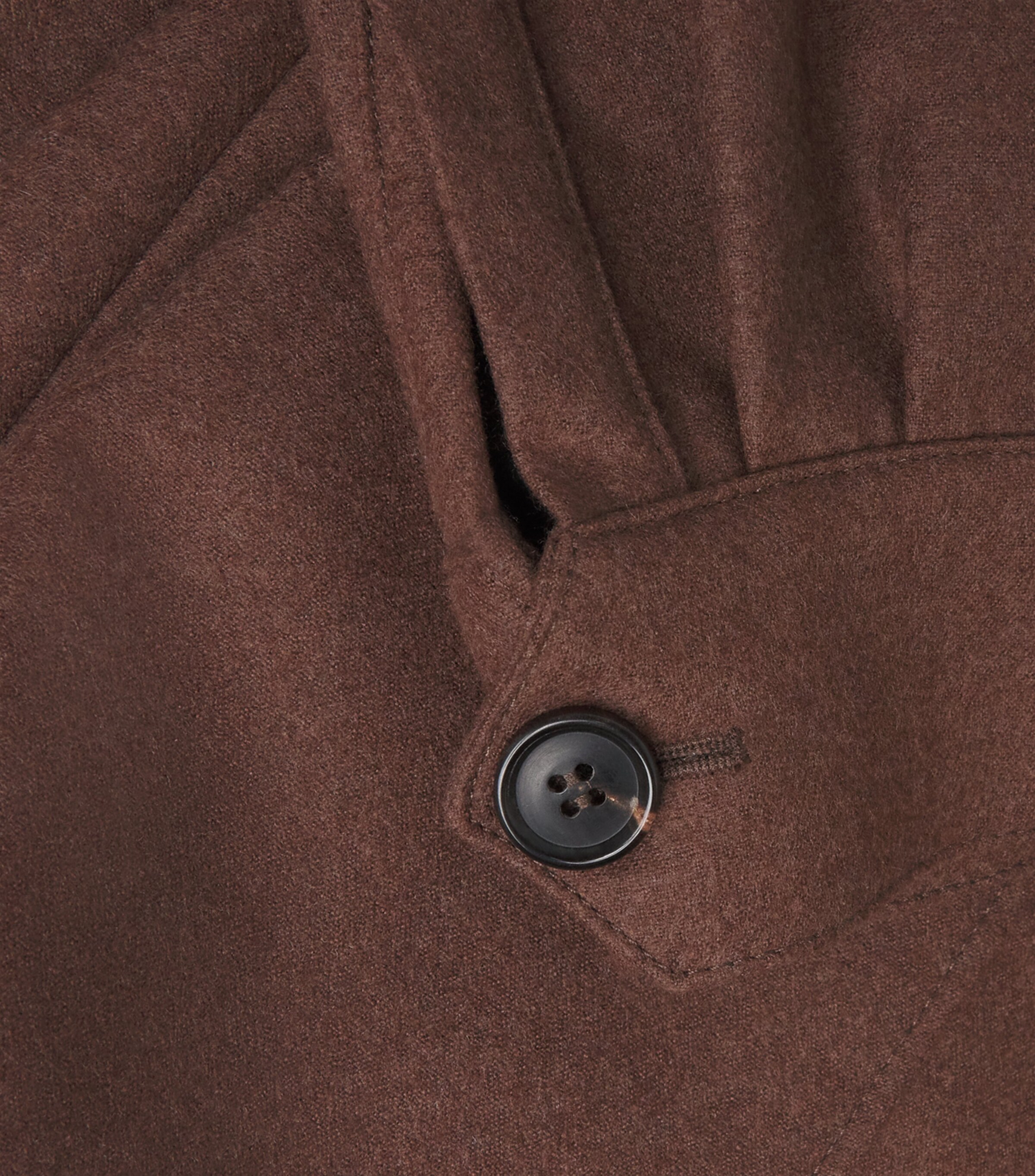 Wool-Silk Overshirt 31 BRICK BROWN Image 5