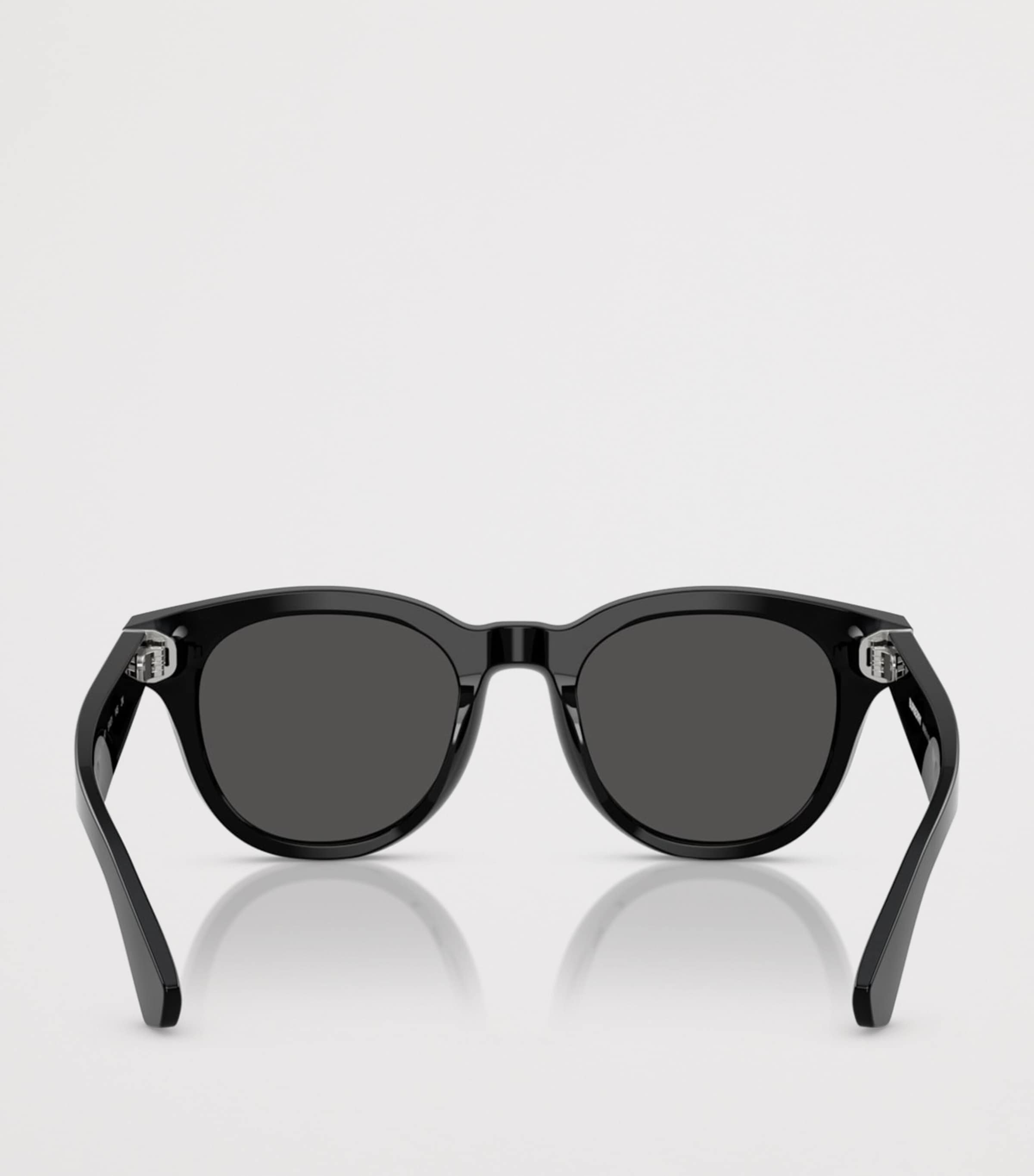 Acetate Round Sunglasses 300187 Image 4