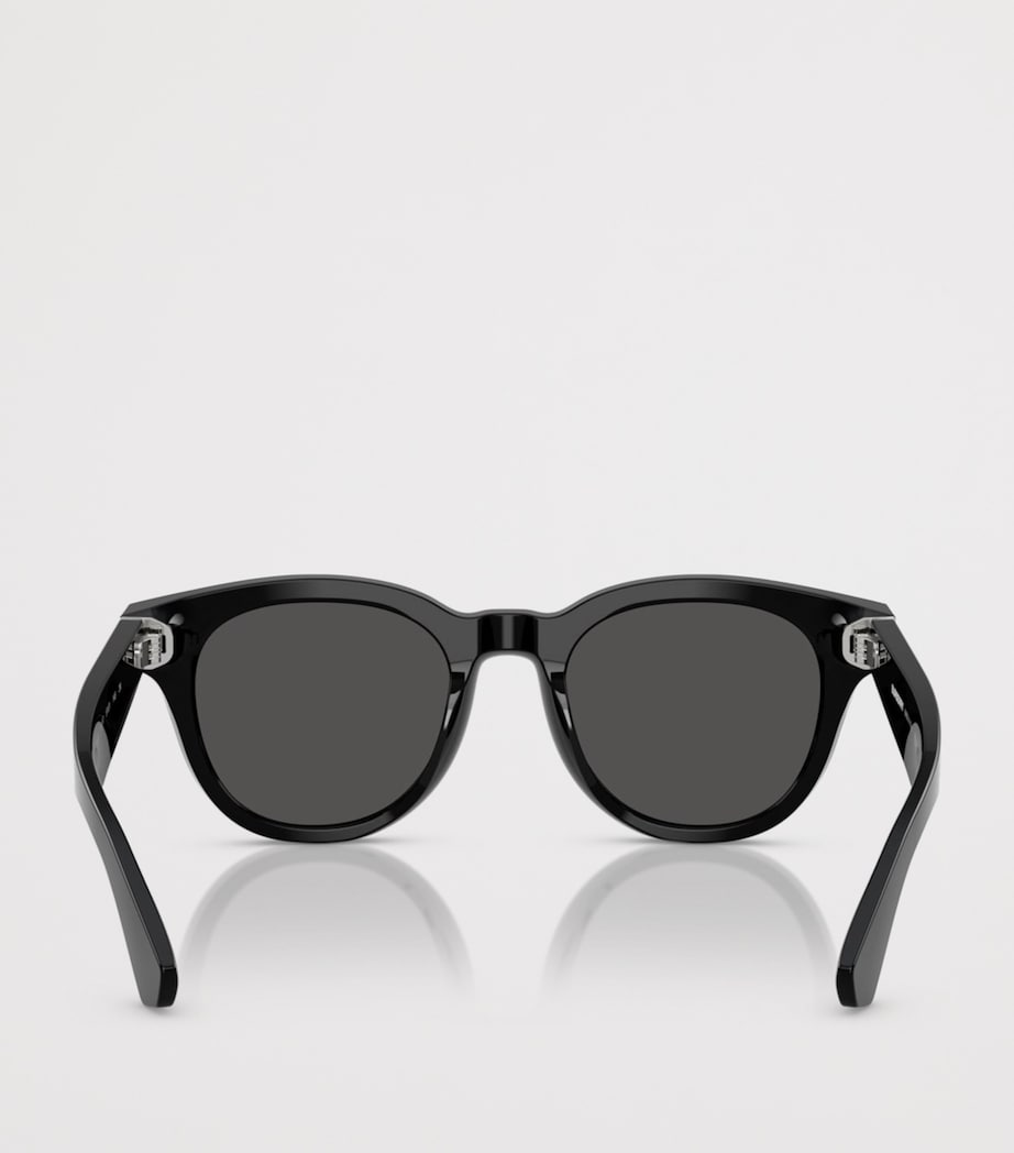 Acetate Round Sunglasses 300187 Image 4