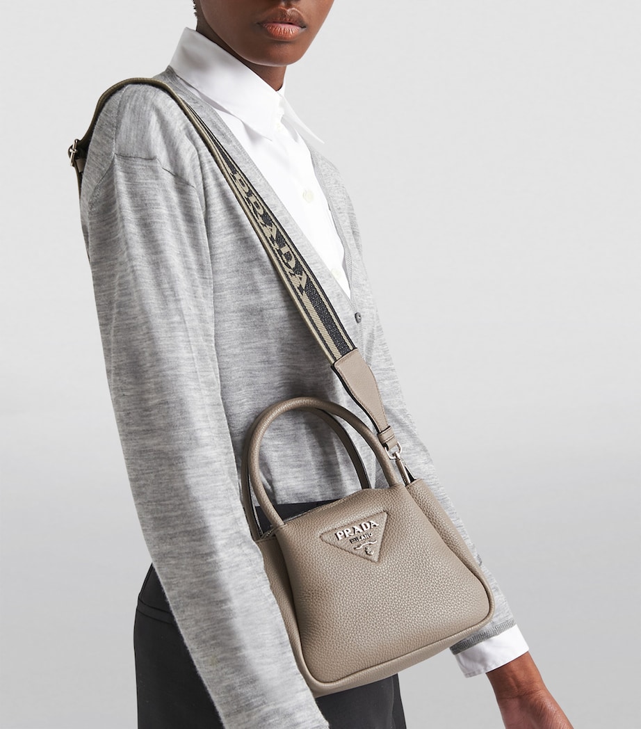 Mini Leather Top-Handle Bag F0572 Image 3