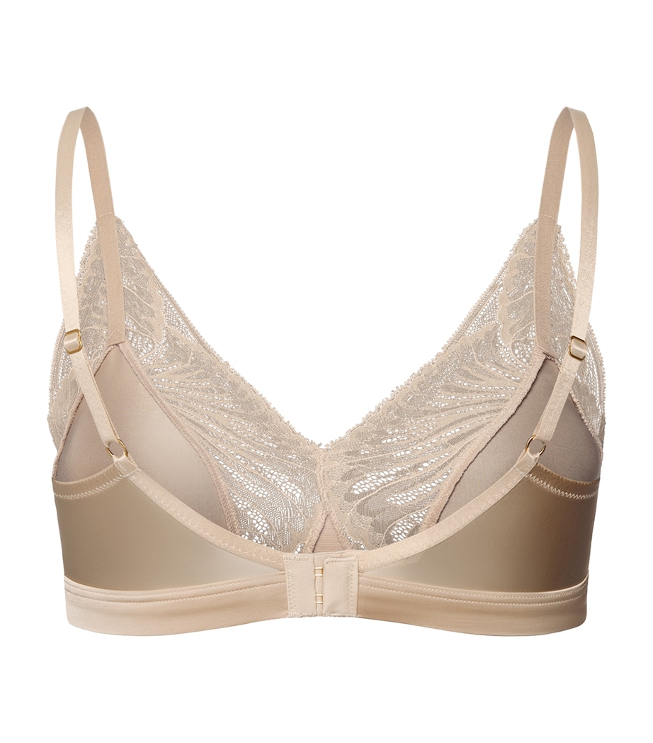 Satin Lace-Trim Lilith Bra COFFEE QUARTZ Image 2