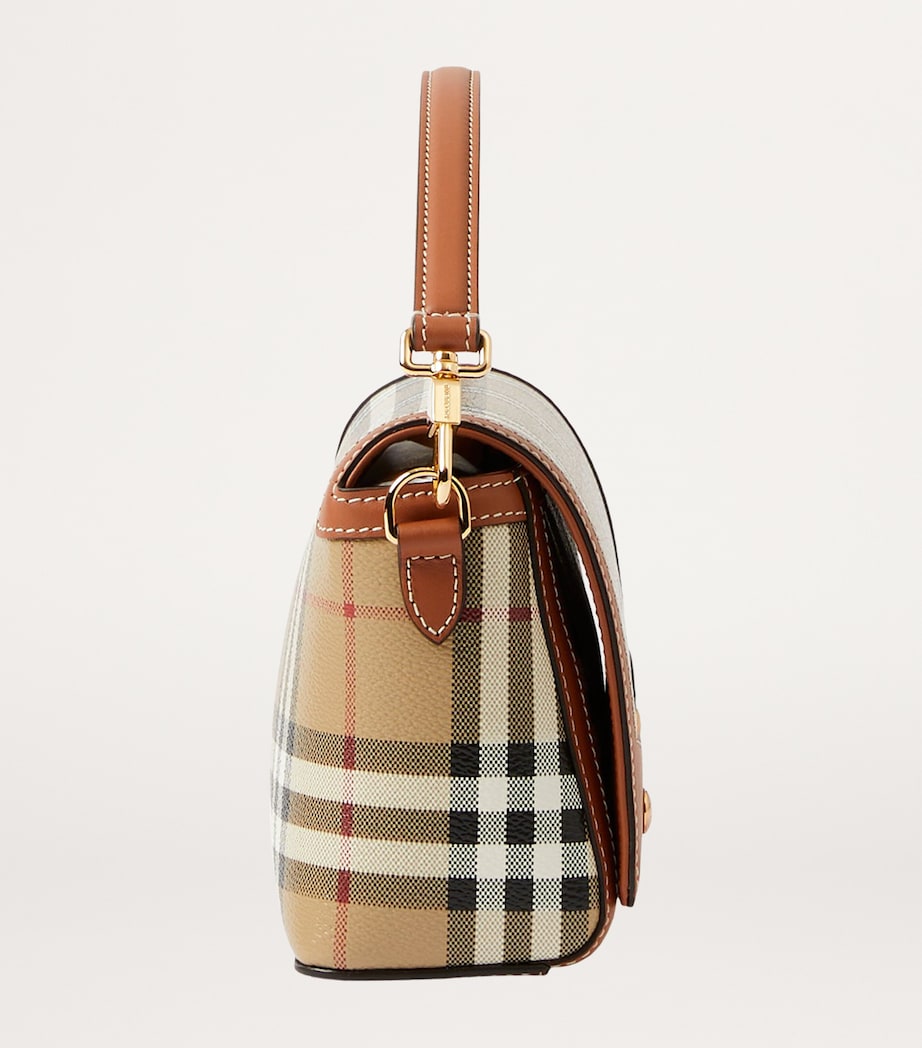 Check Top-Handle Bag BRIAR BROWN Image 2