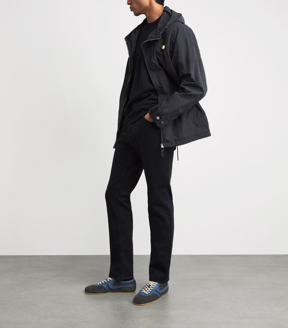 Stone Island Mens Garment-Dyed Nylon TC Parka Image 2
