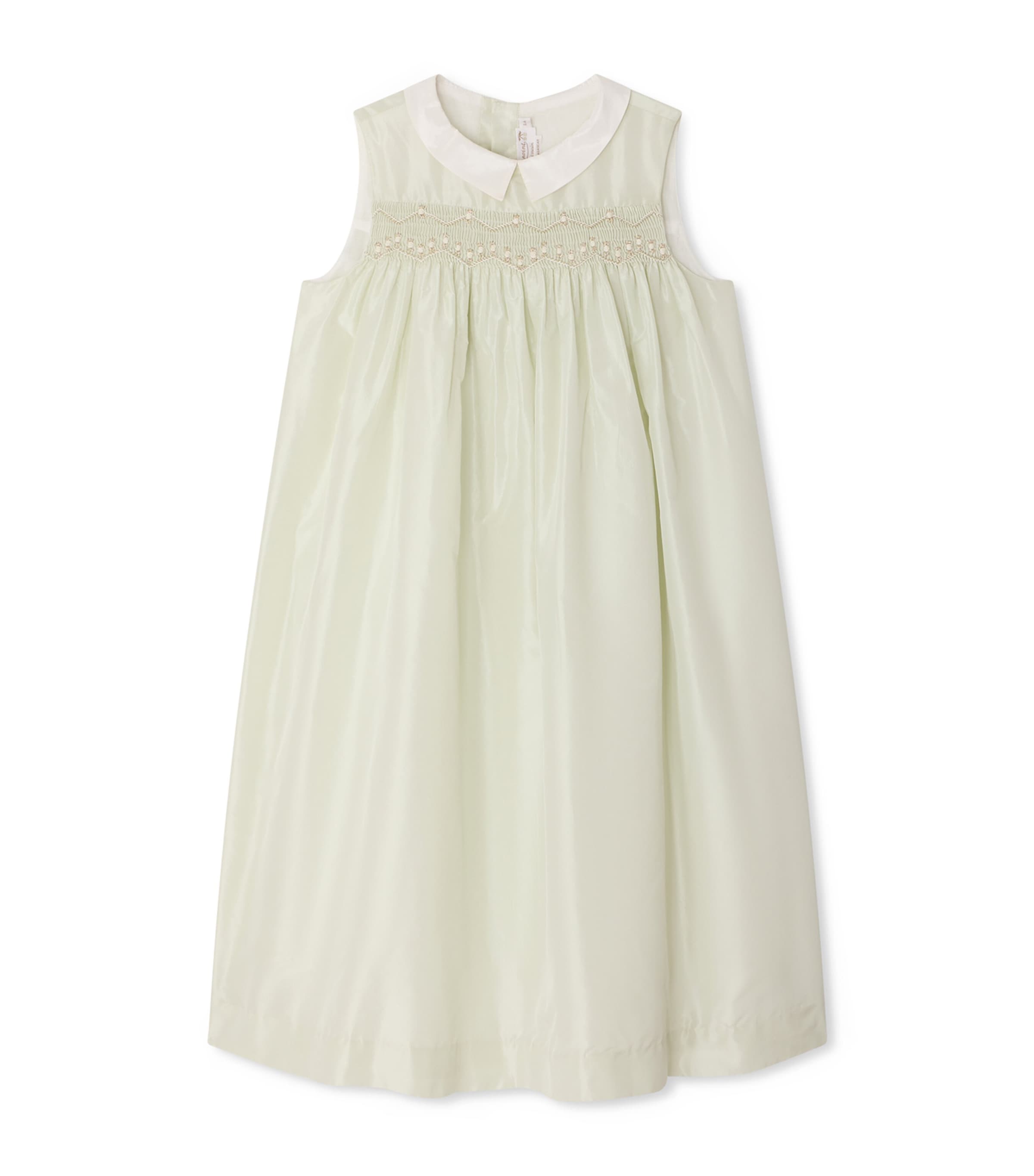 Silk Collared Dress (10-12 Years) VERT Image 1