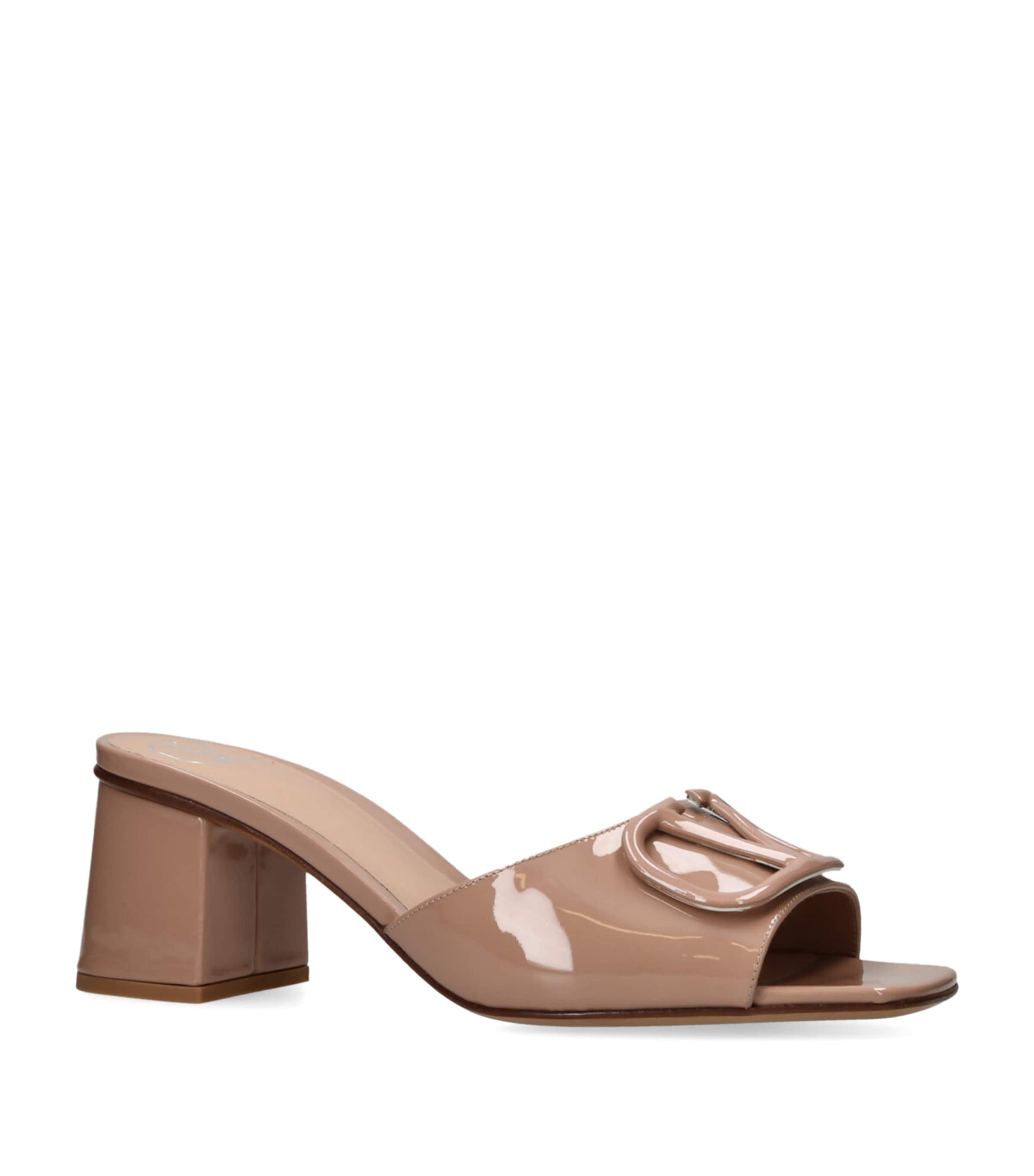 Leather VLOGO Mules 60 BLUSH Image 3