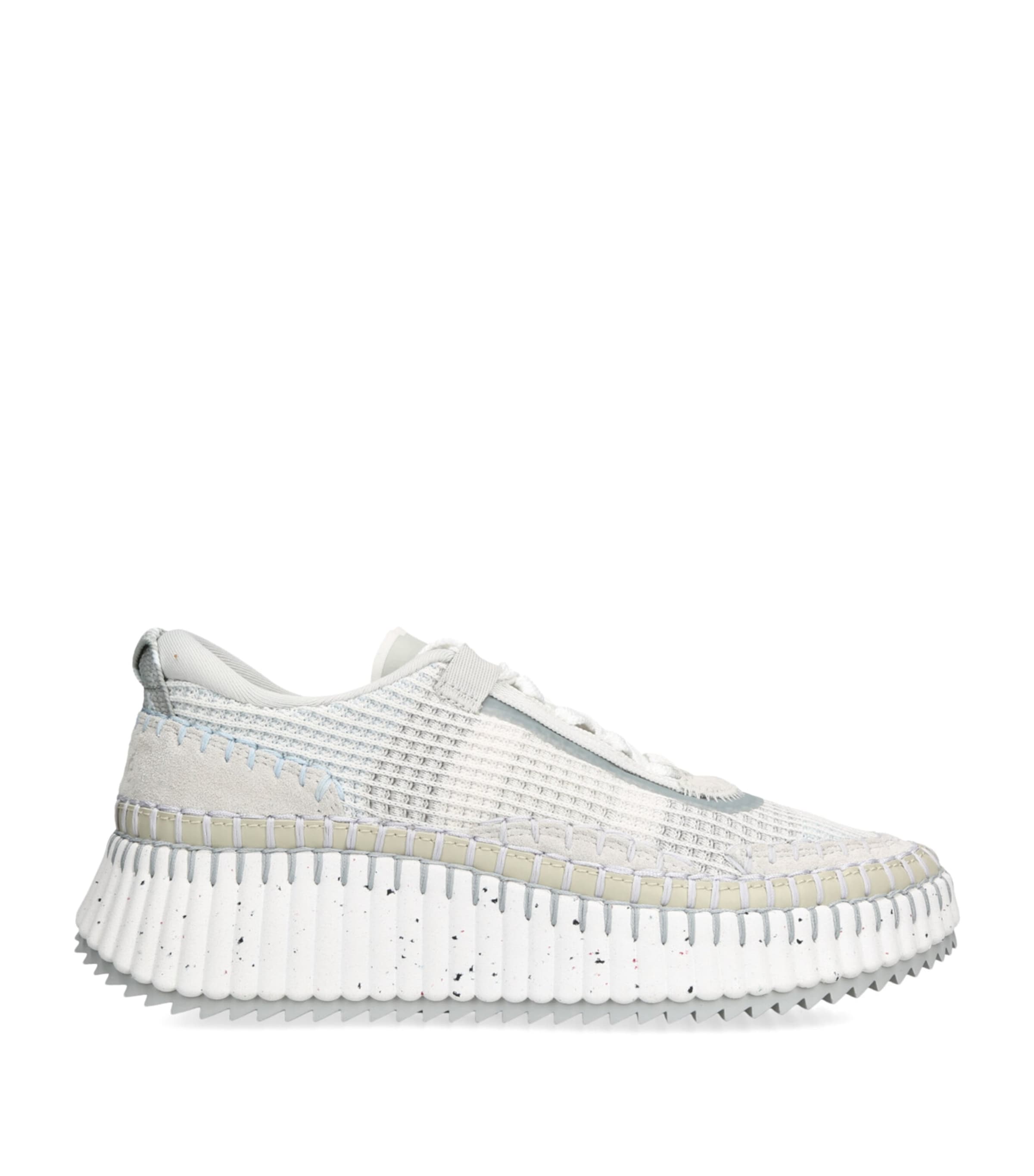 Chloé Nama Runner Sneakers In Gray