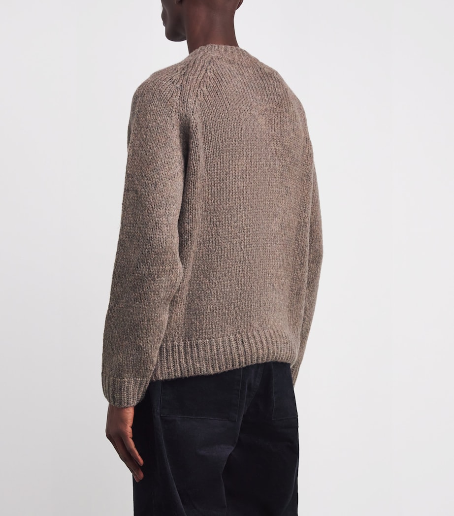 Wool-Blend Birger Sweater WALNUT Image 4