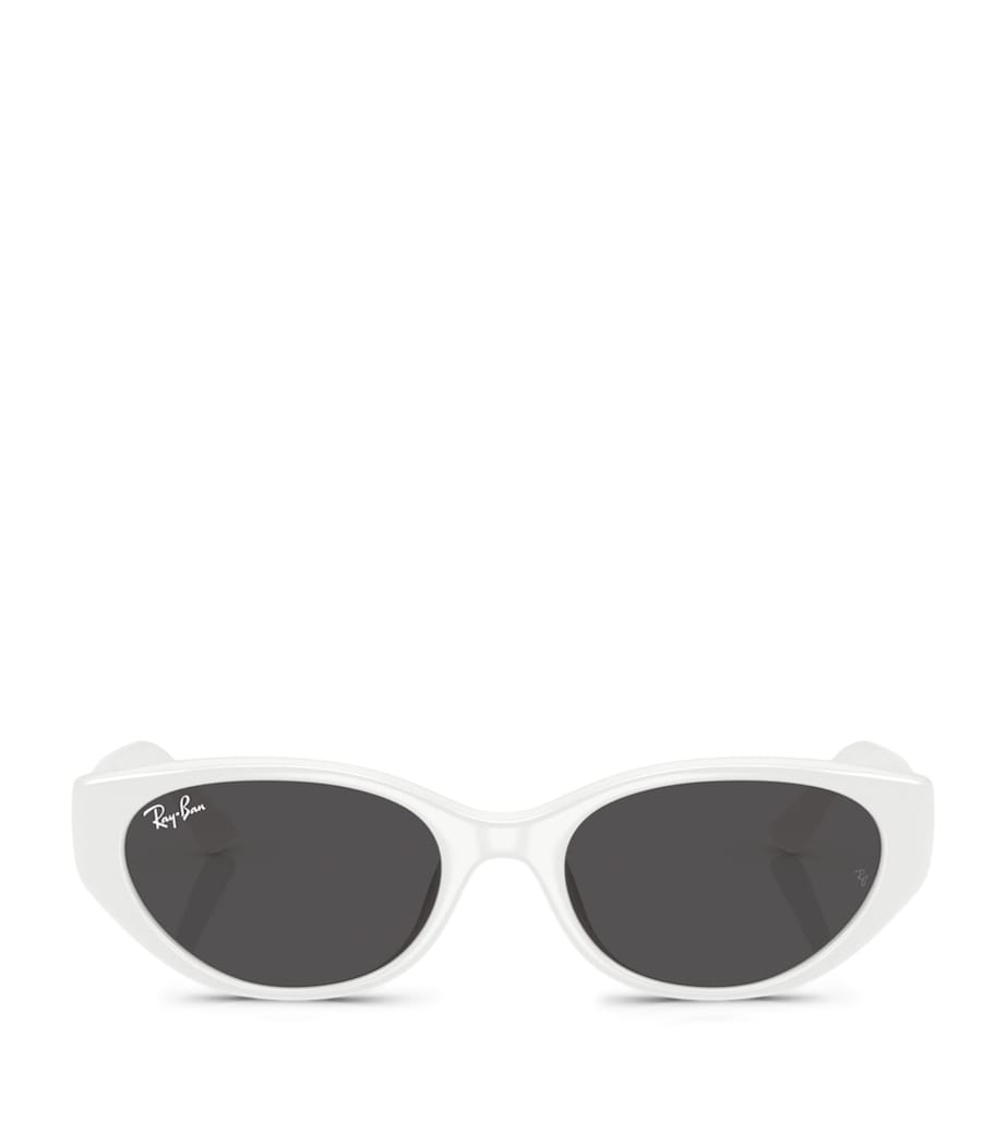 Ray-Ban RB4457D Bio-Based Sunglasses White Image 1