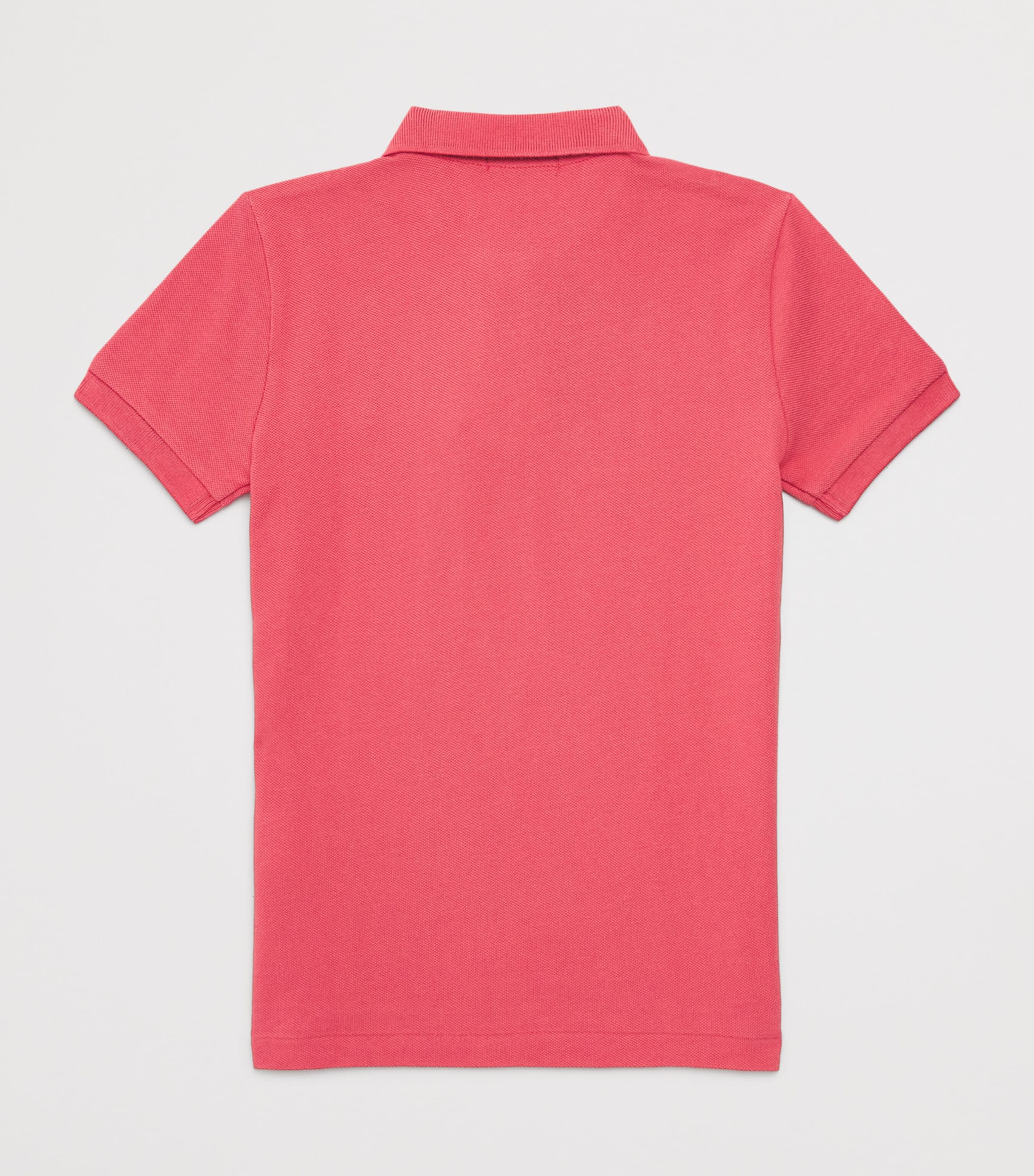 Cotton Polo Shirt (2-7 Years) NTCKT RED Image 2