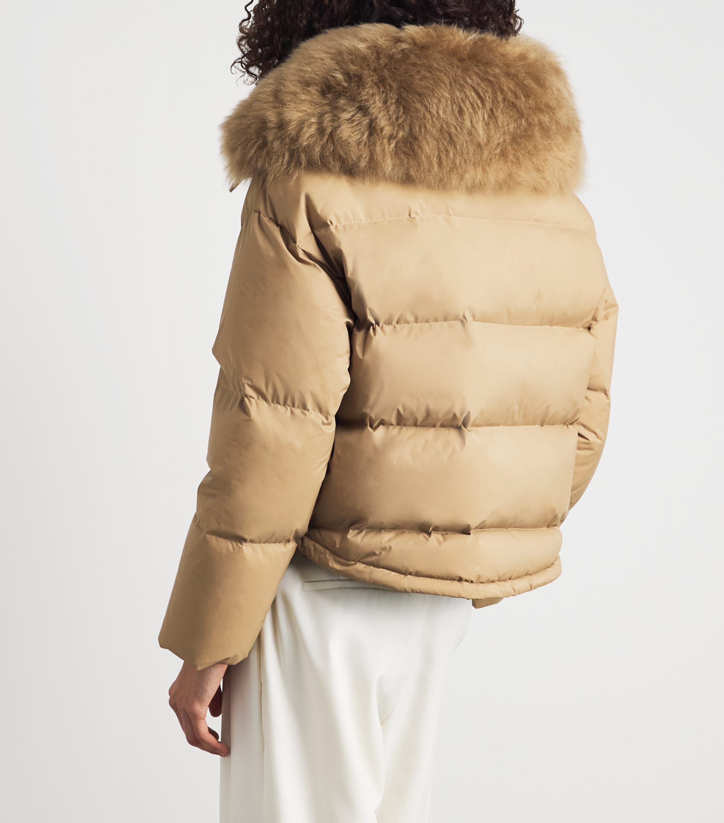 Yves Salomon Womens Down Technical Puffer Jacket Image 5
