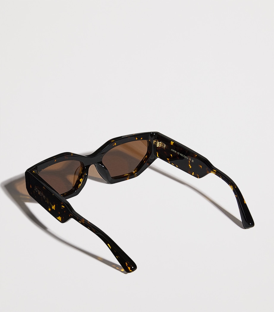 Joseph Cat Eye Souk Sunglasses Dark Tortoise Image 3