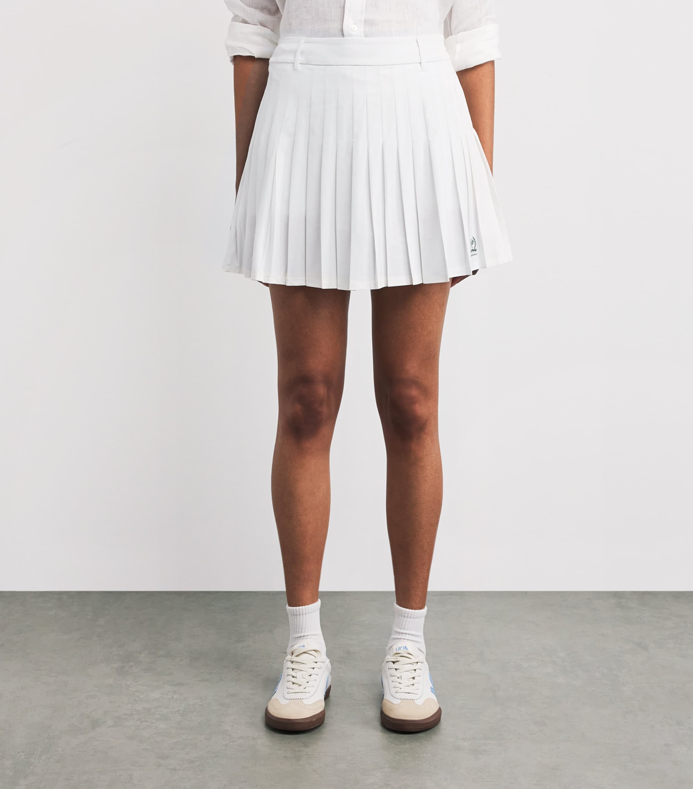 Polo Ralph Lauren x Wimbledon Pleated Mini Skirt | Harrods JP
