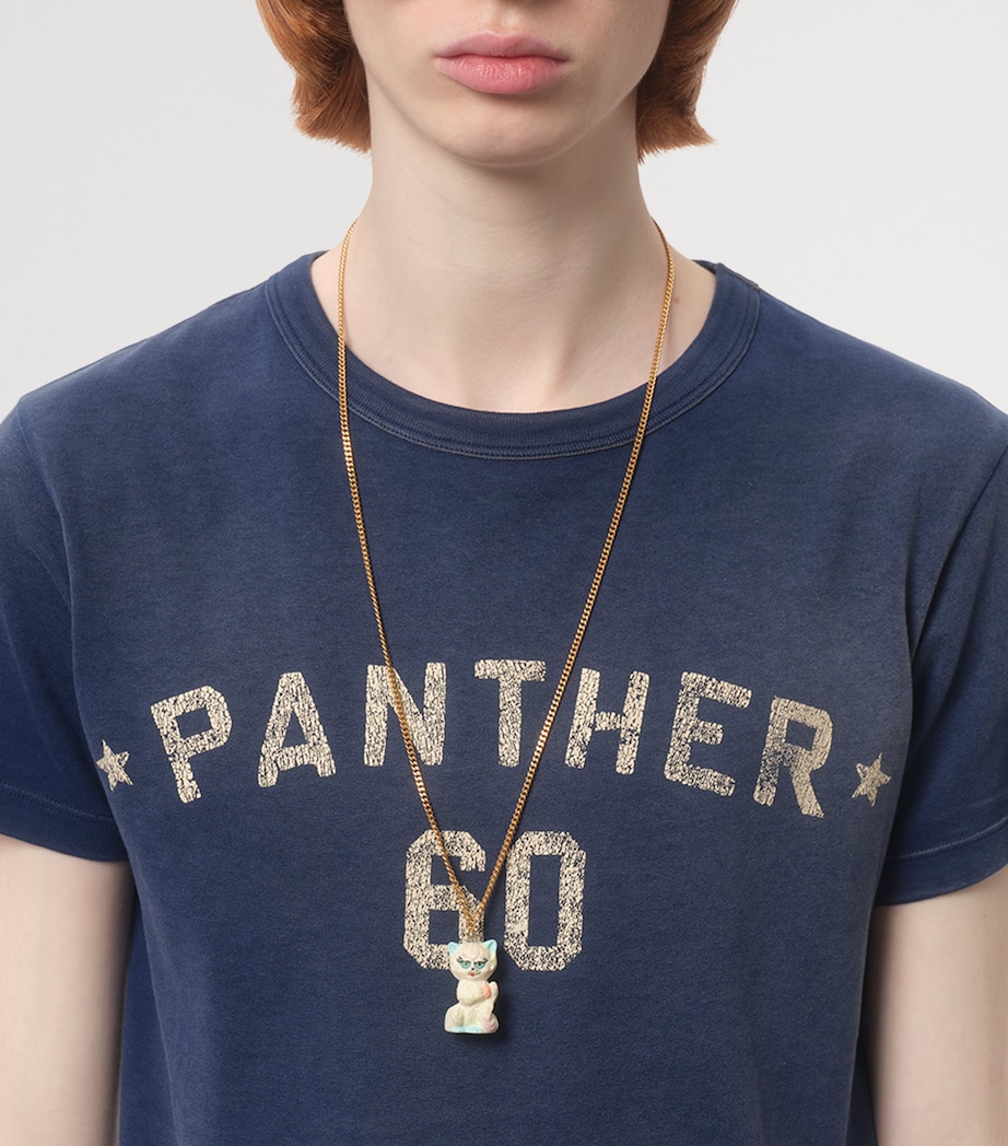 Cotton Printed T-Shirt AEW Image 2