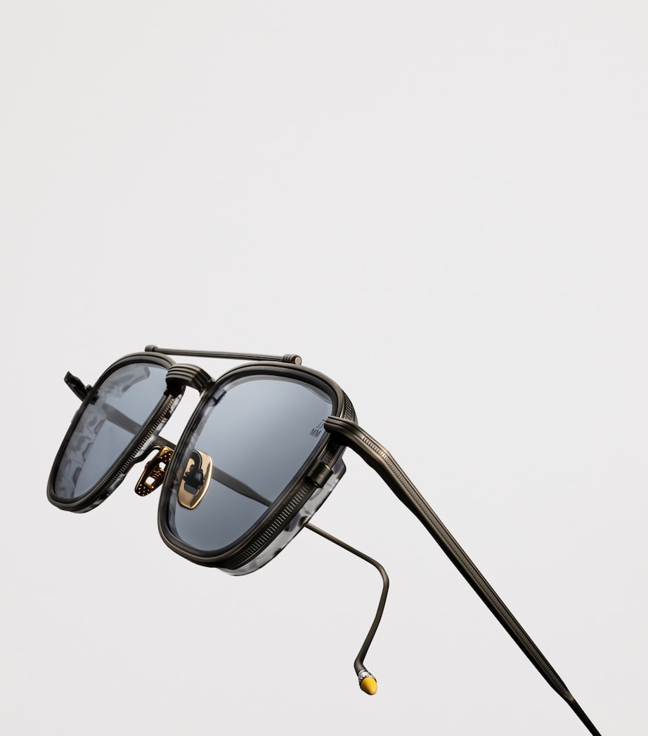 Jacques Marie Mage Ayrton Senna 1992 Sunglasses Antique Gunmetal Image 5