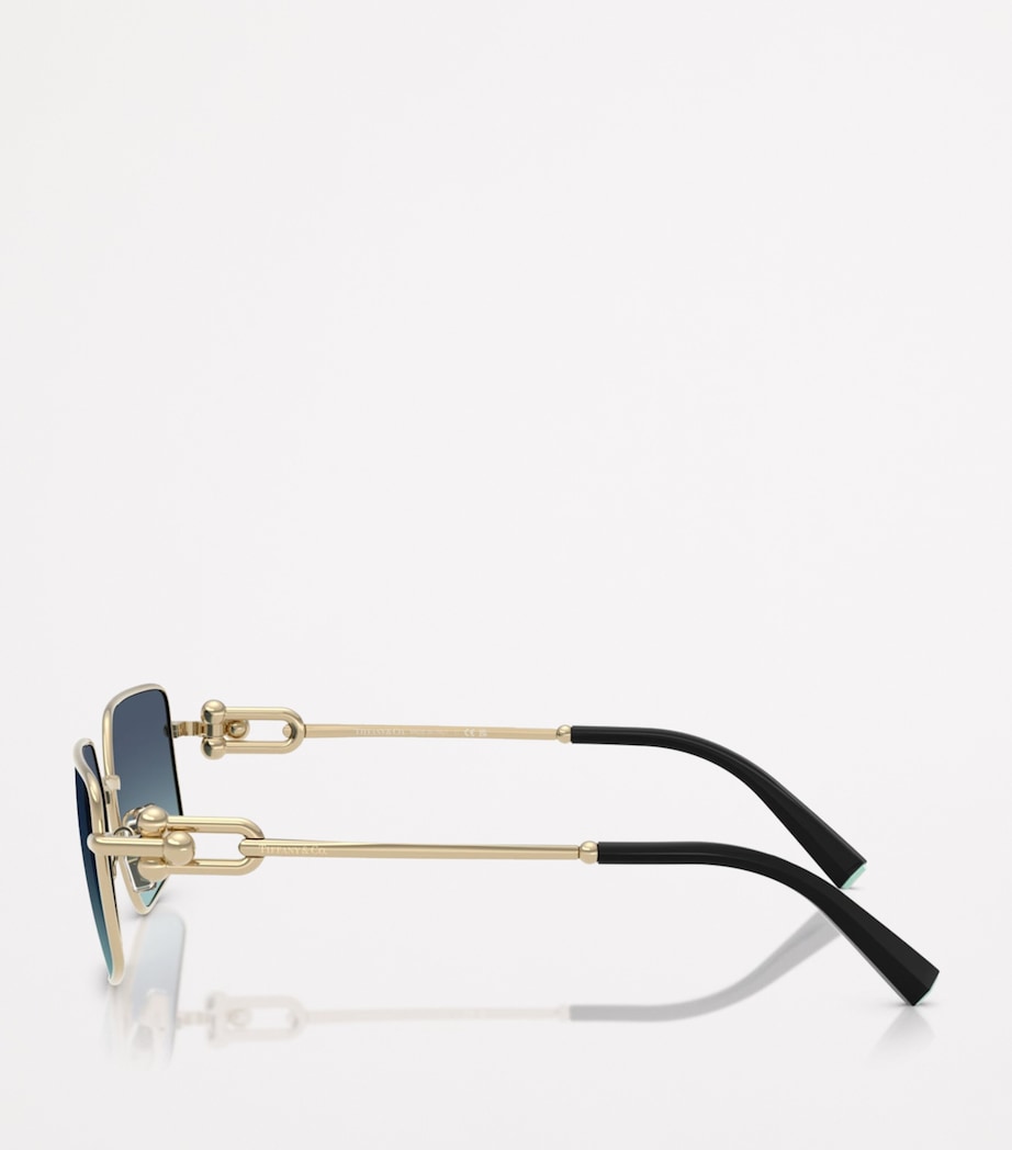 Metal Rectangular TF3111 Sunglasses 62029S Image 3