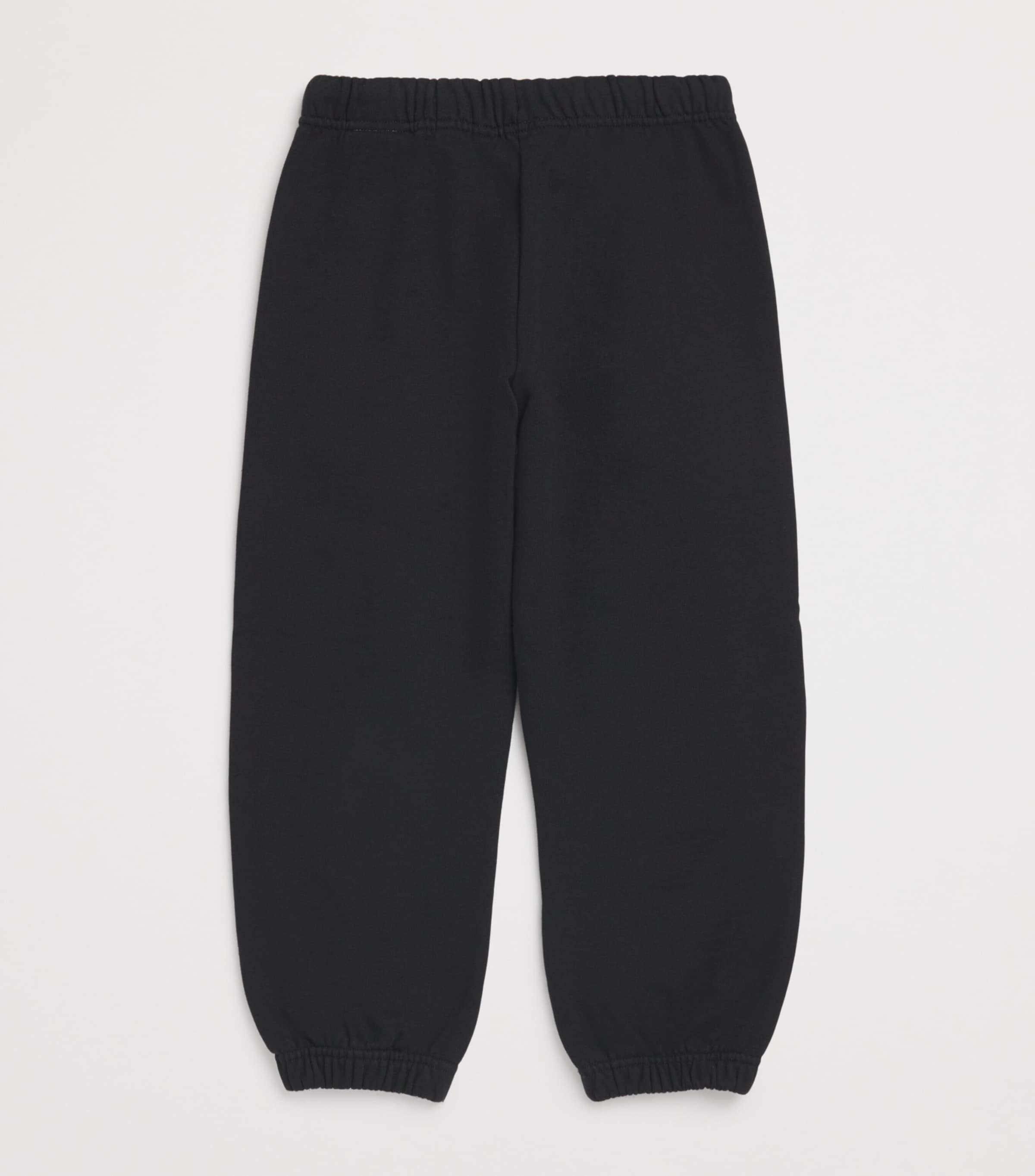 Cotton Blurred Logo Sweatpants (4-12 Years) 103BBLACK-ROSE PINK Image 2