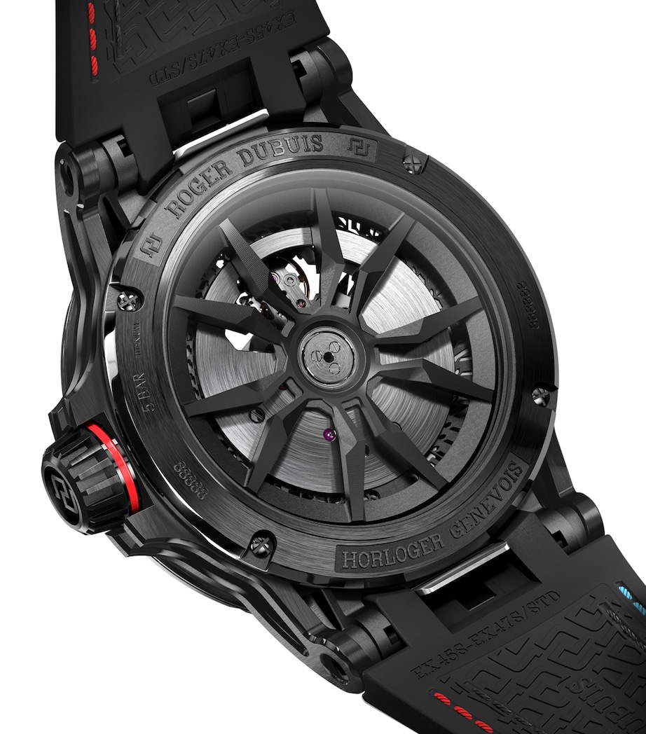 Titanium Excalibur Spider Monobalancier Watch 45mm SILVER Image 4