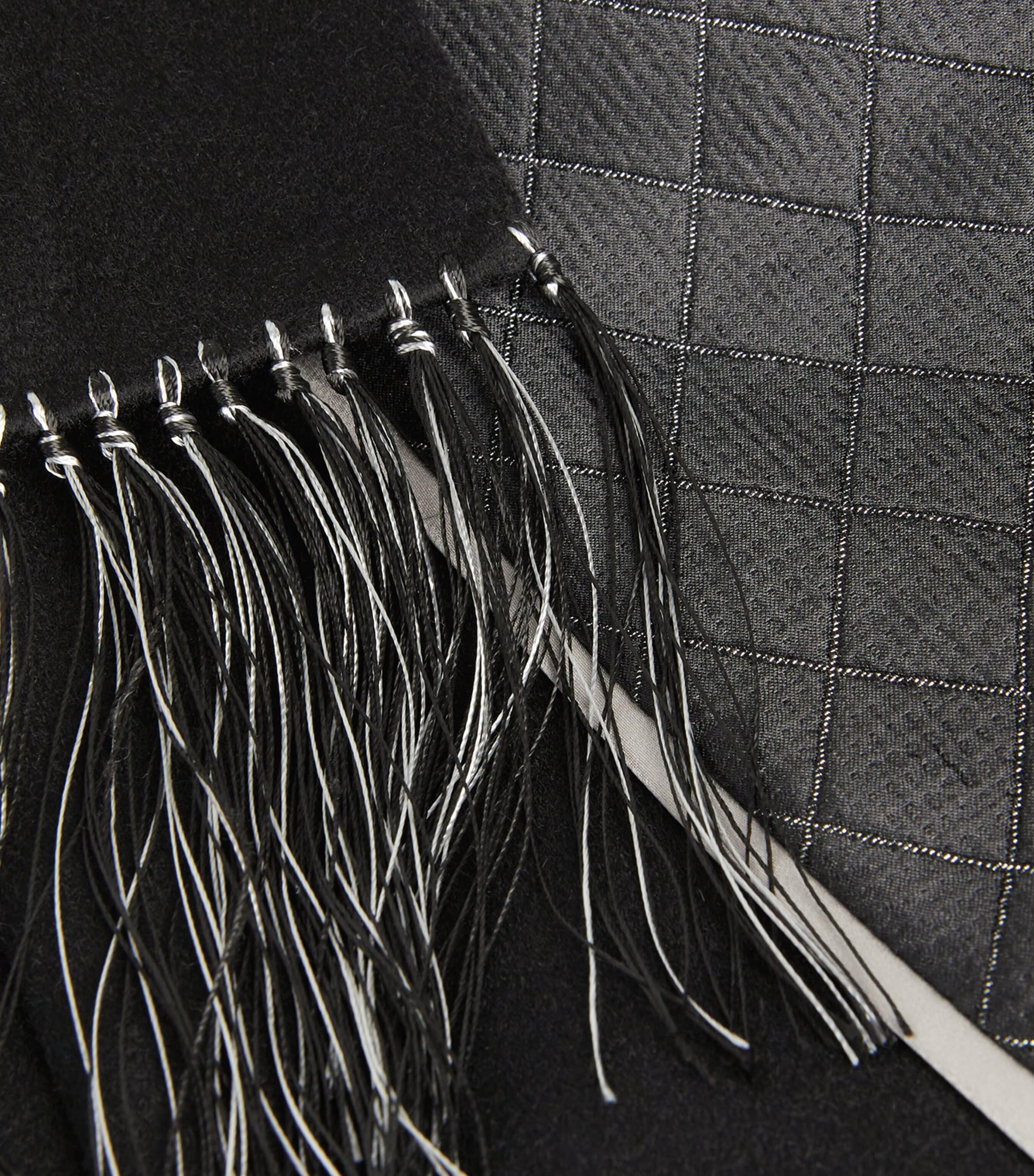 Cashmere-Silk Robe BLACK Image 5