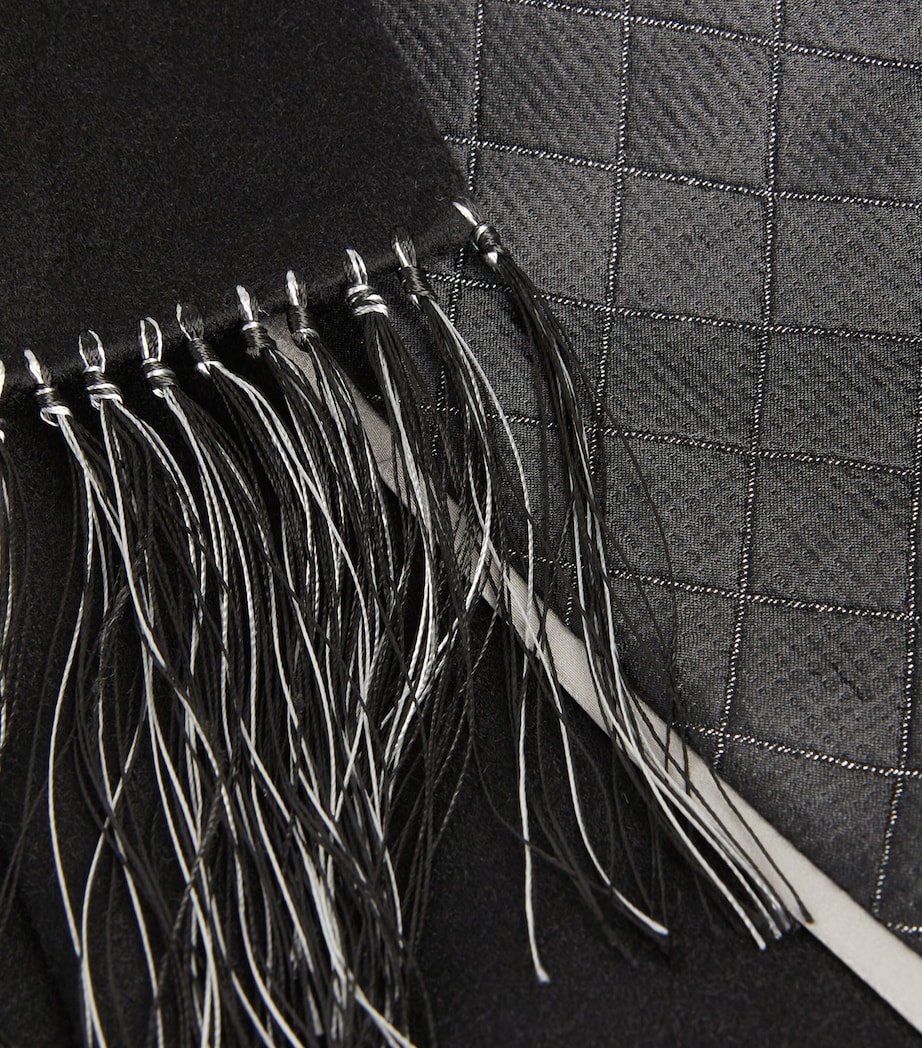 Cashmere-Silk Robe BLACK Image 5