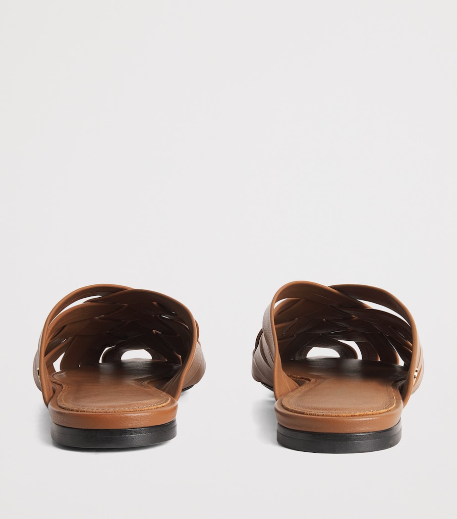 Leather Eve Flats BROWN Image 4