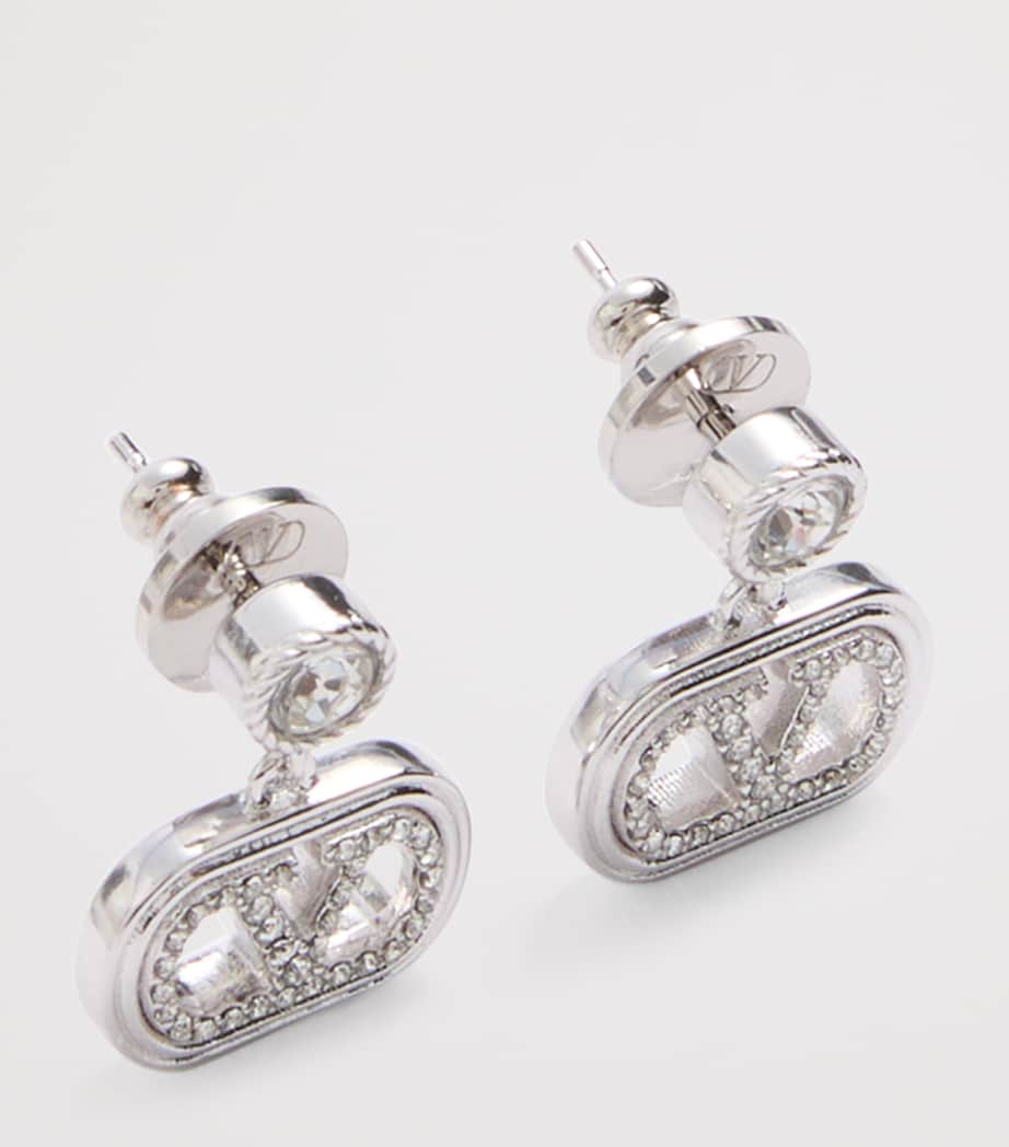 Embellished Ovalette Earrings DFH Image 2