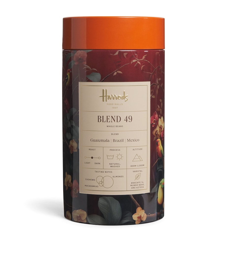 Harrods Blend 49 Coffee Beans Tin (250g) Image 1