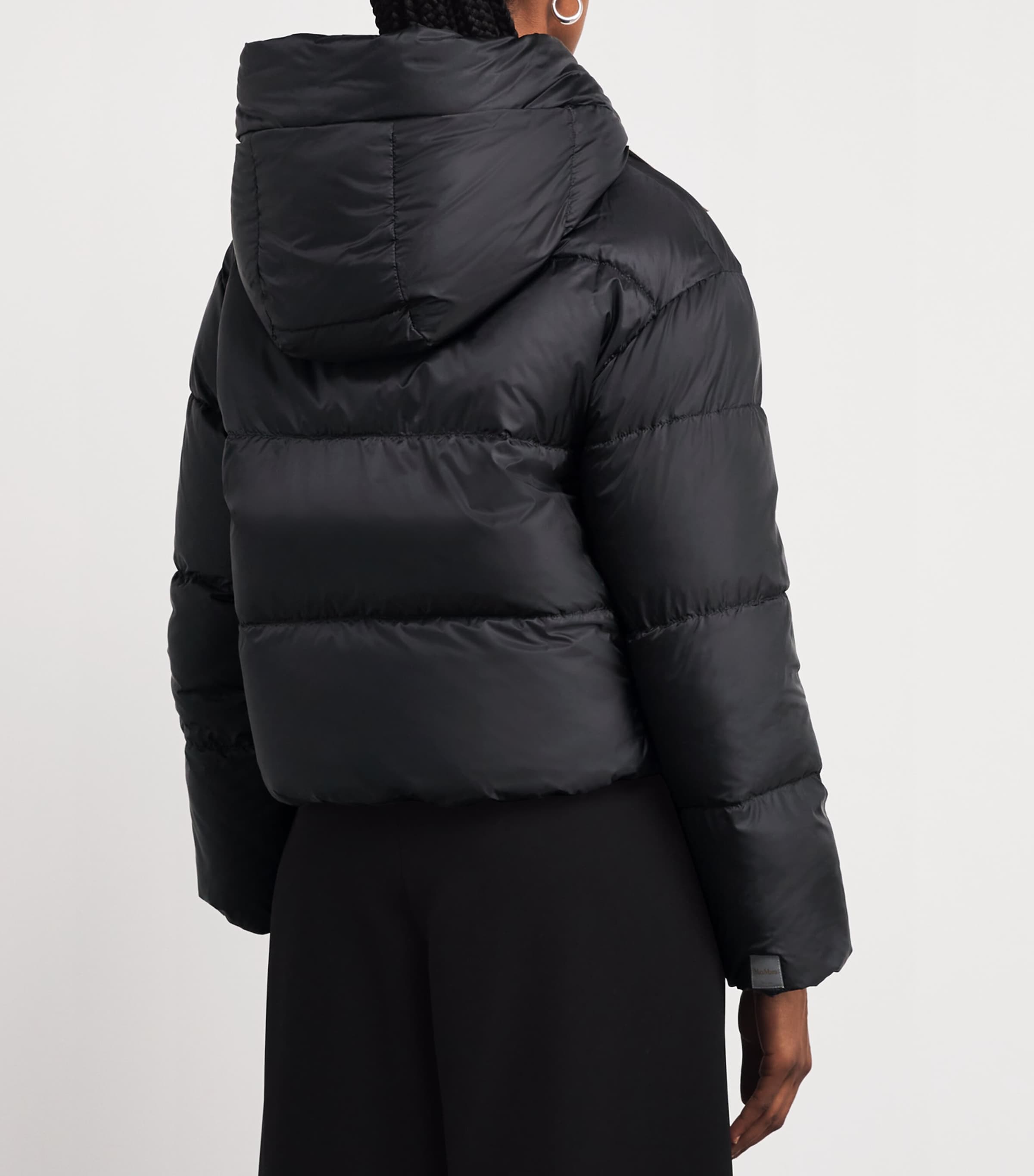 Reversible Quilted Jacket BLACK Image 4