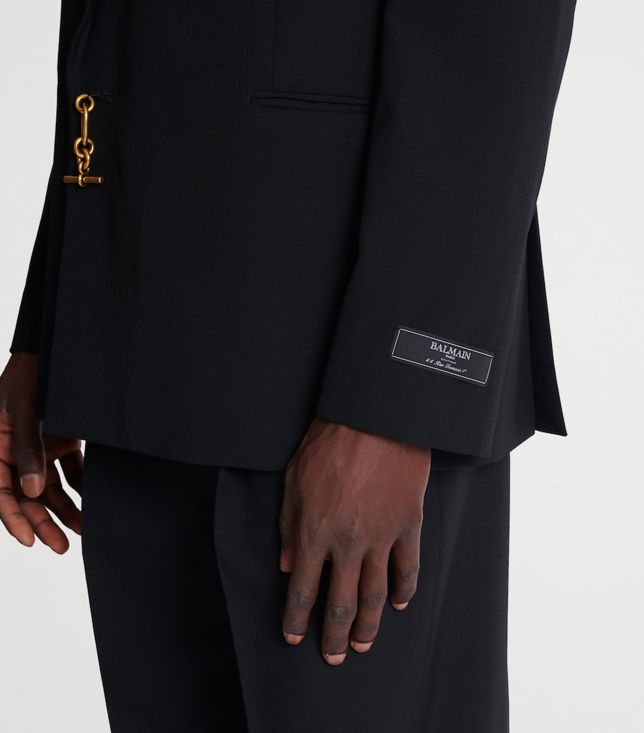 Wool Blazer 0PA NOIR Image 6