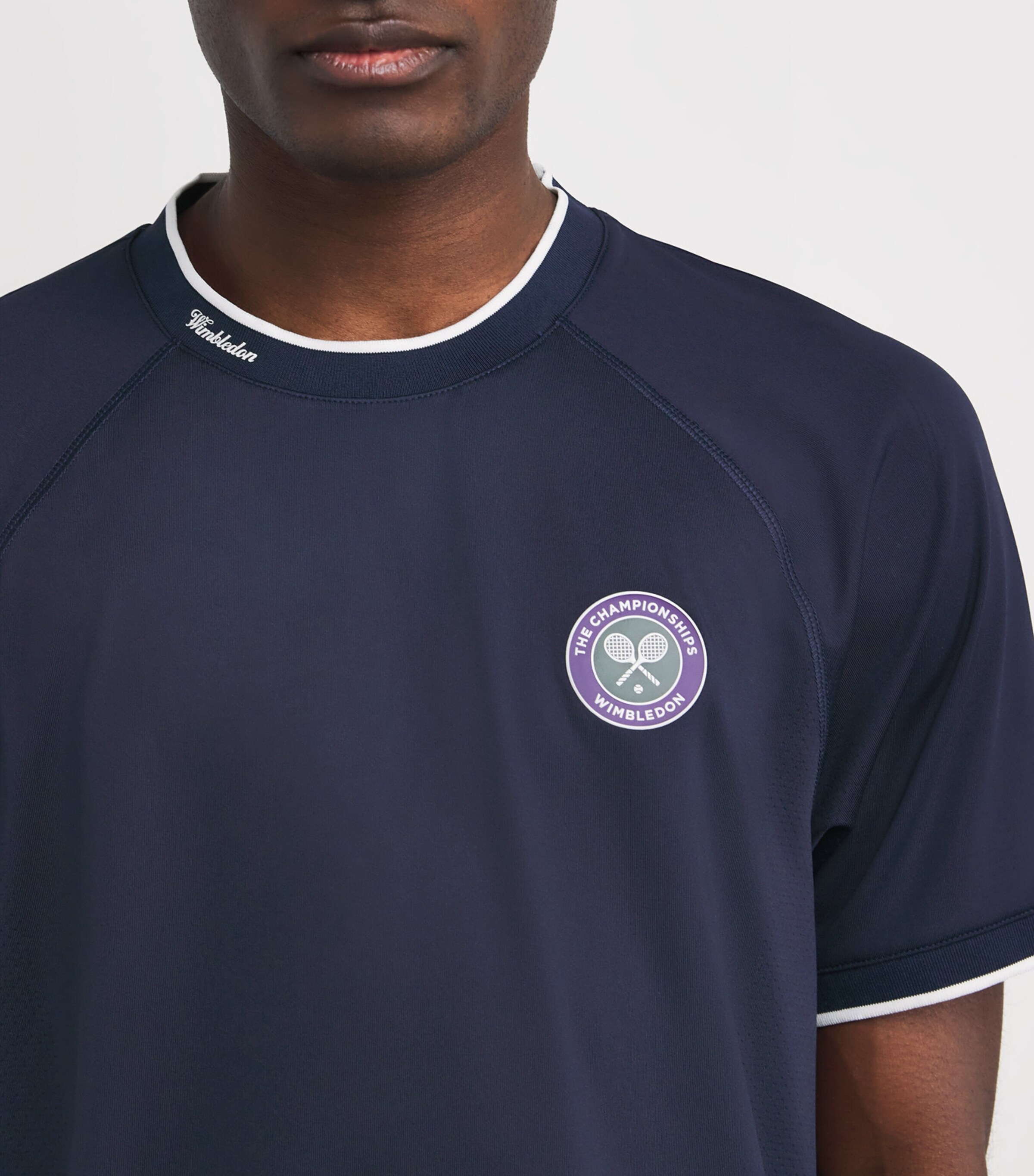 RLX Ralph Lauren x Wimbledon Jacquard Mesh T-Shirt | Harrods US