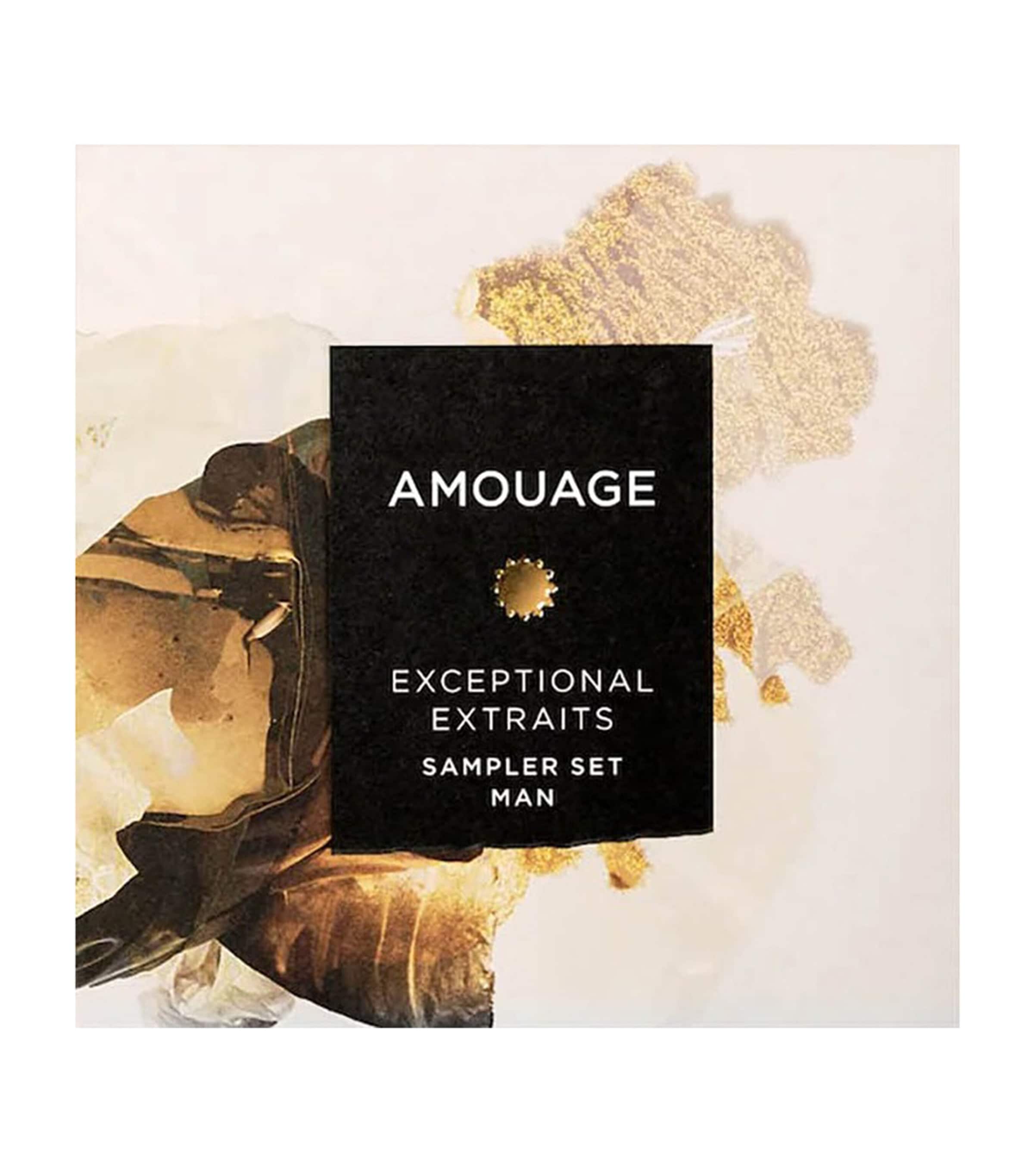 Amouage Men's Exceptional Extraits Sample Set (4 x 2ml) | Harrods UK