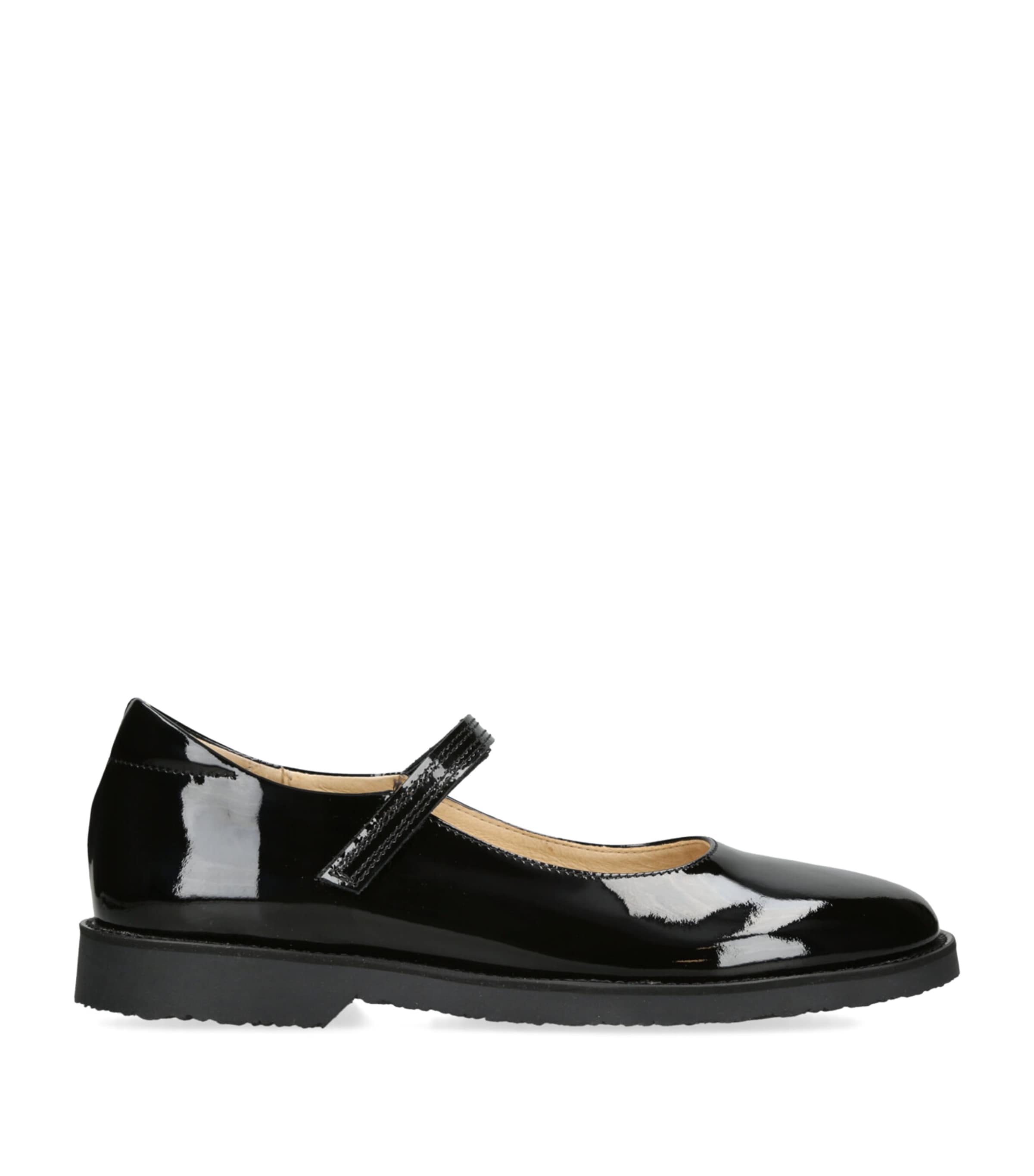 papouelli Patent Leather Emilia Mary Janes Black Image 1