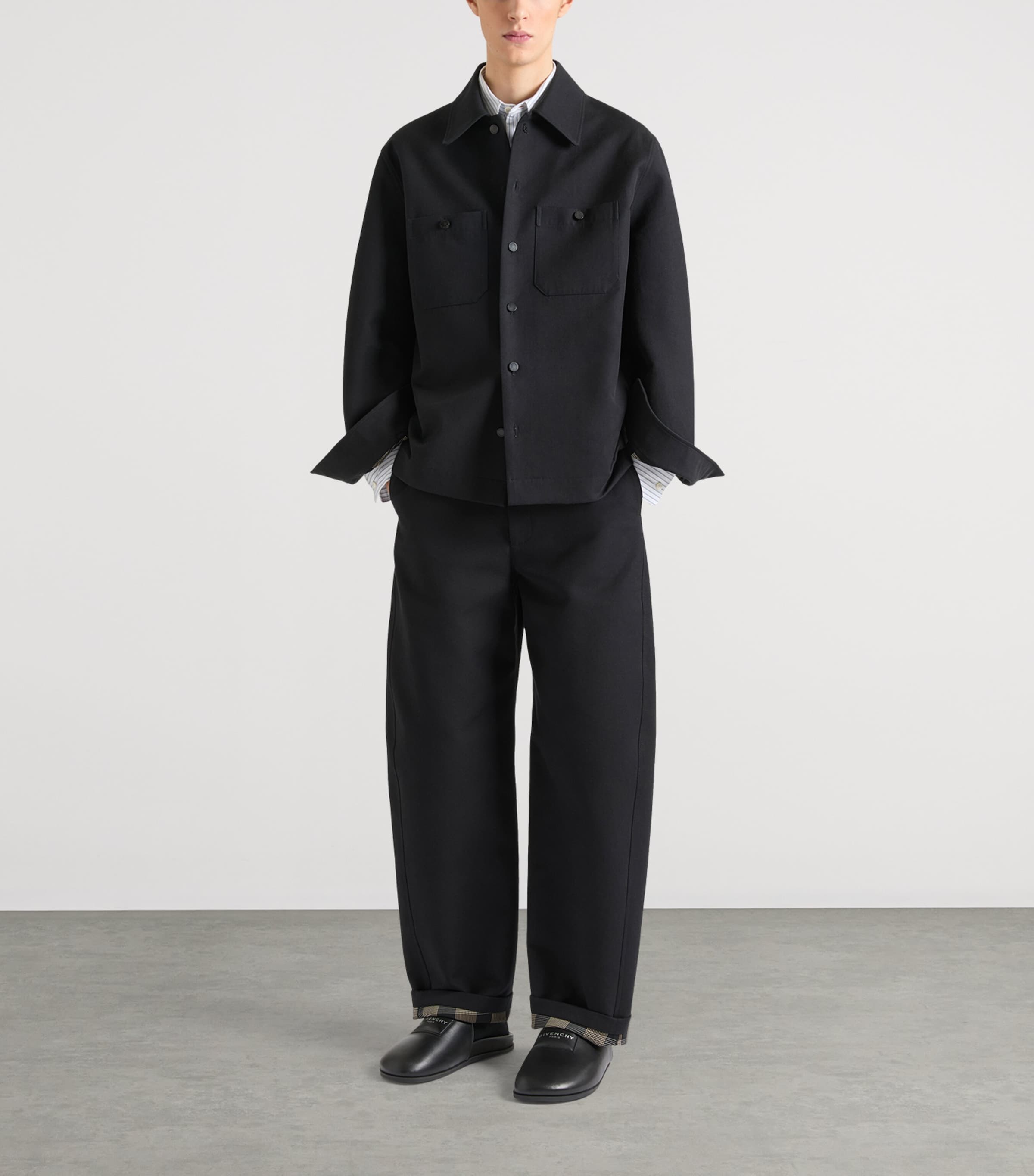 Givenchy Mens Cotton Overshirt Image 2