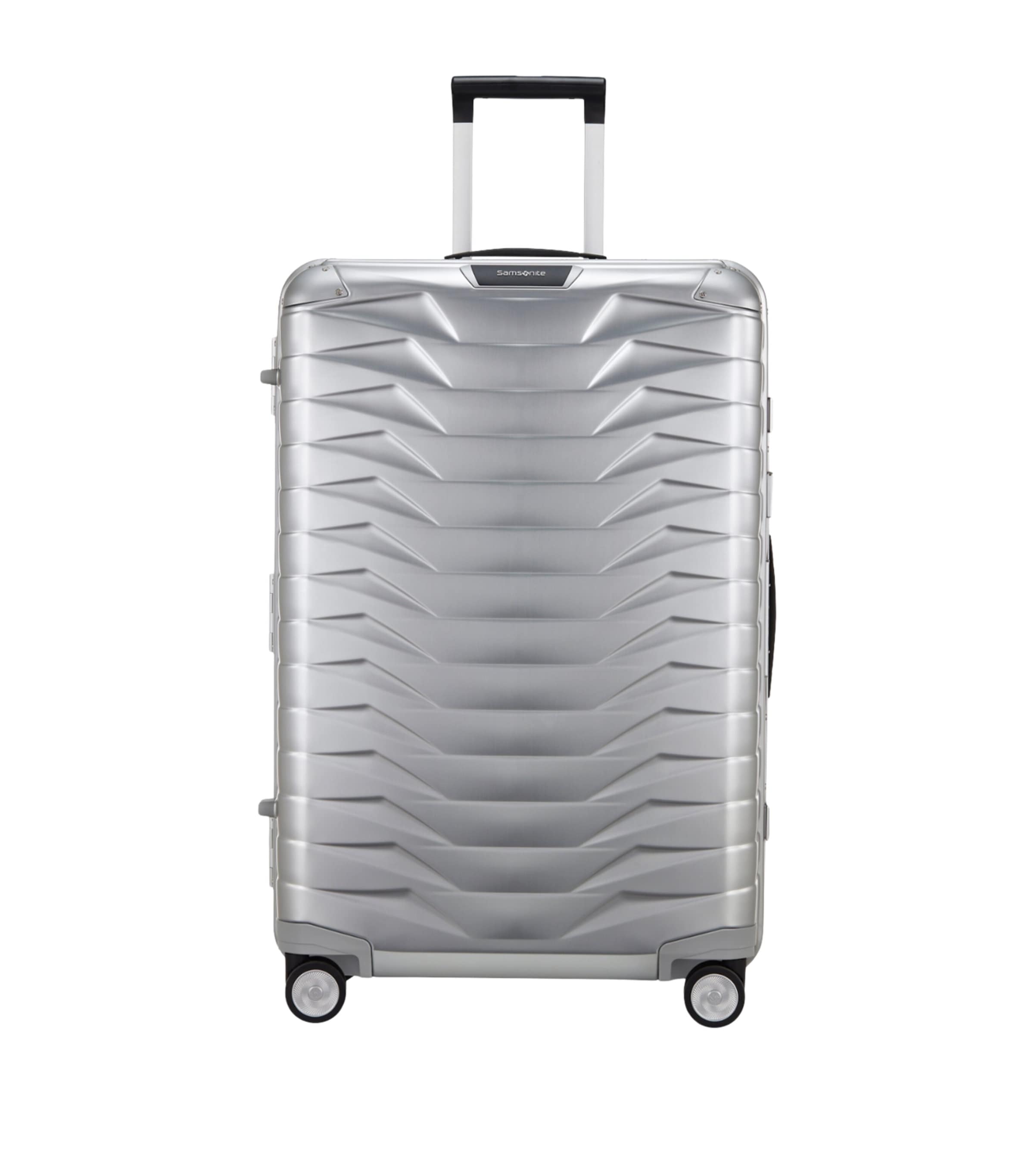 Samsonite Proxis Alu Check-in Spinner Suitcase In Silver