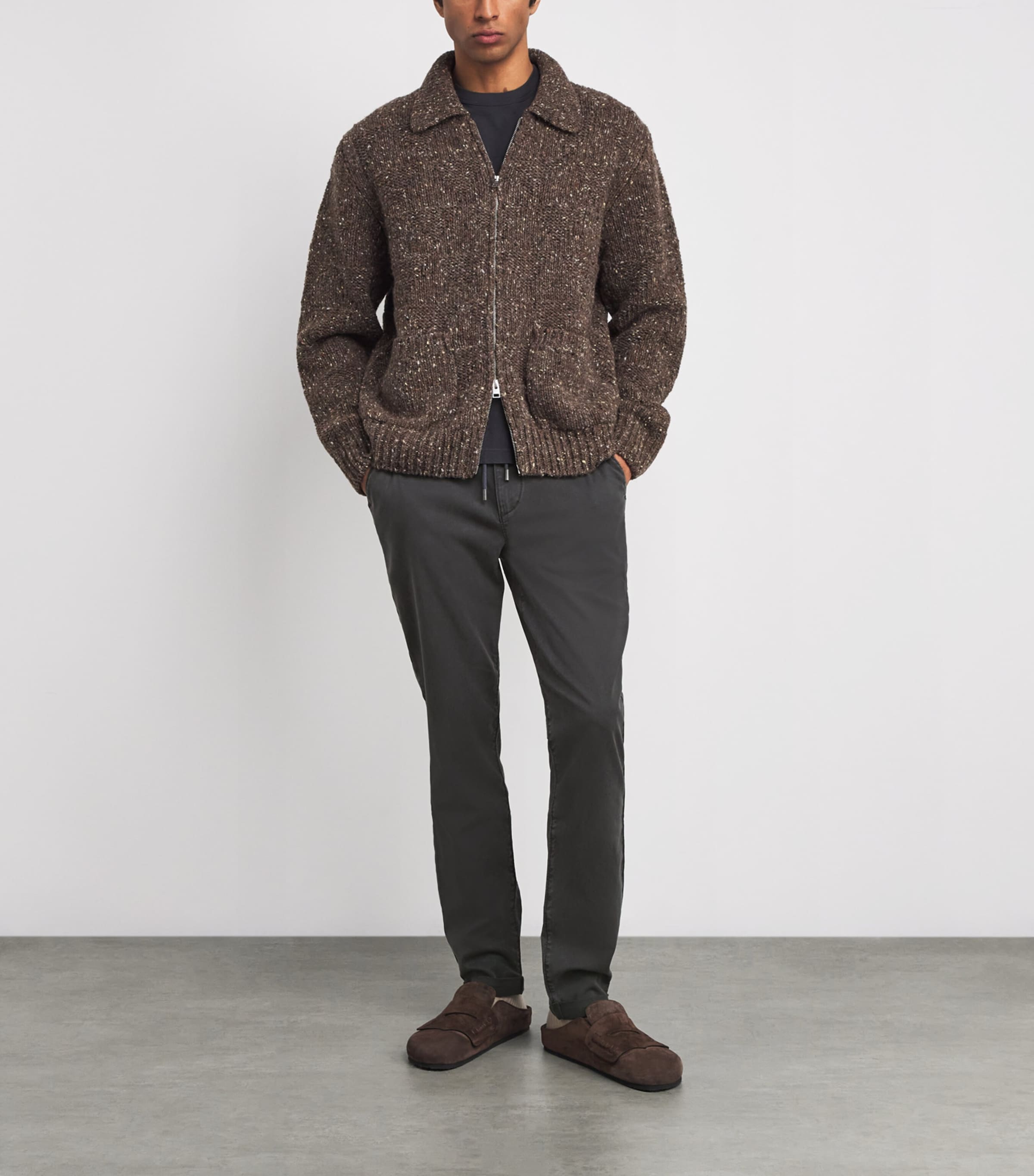 Drawstring Fraser Chinos VINTAGE WASHED BLACK Image 2