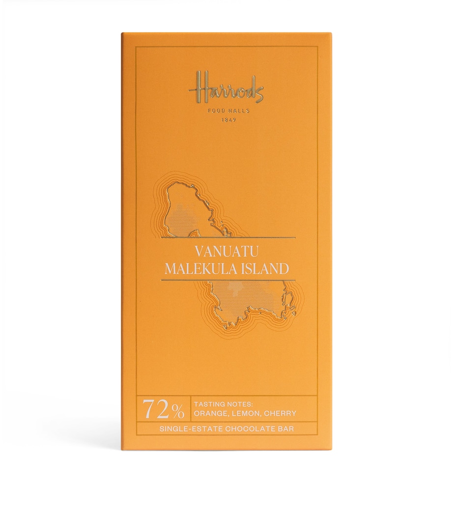 Harrods Single-Estate 72% Cocoa Malekula Island Chocolate Bar (70g) NO COLOUR Image 1