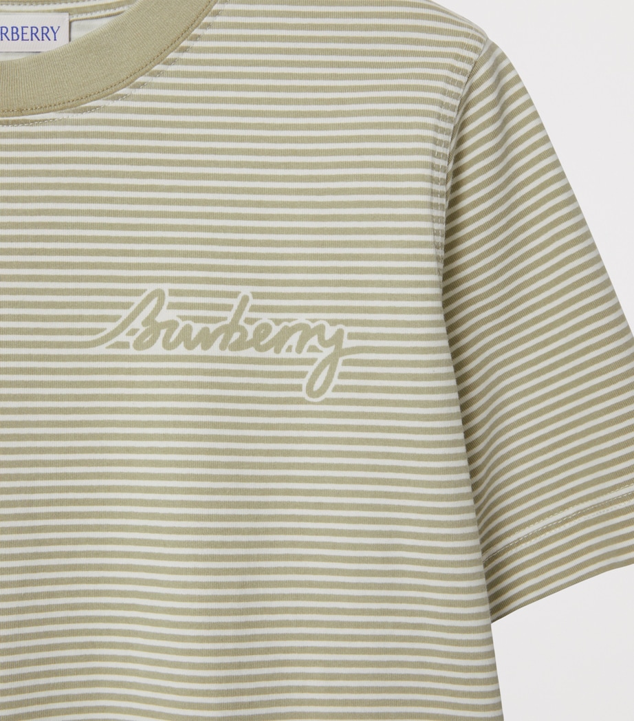Cotton Stripe T-Shirt SKYLARK Image 4