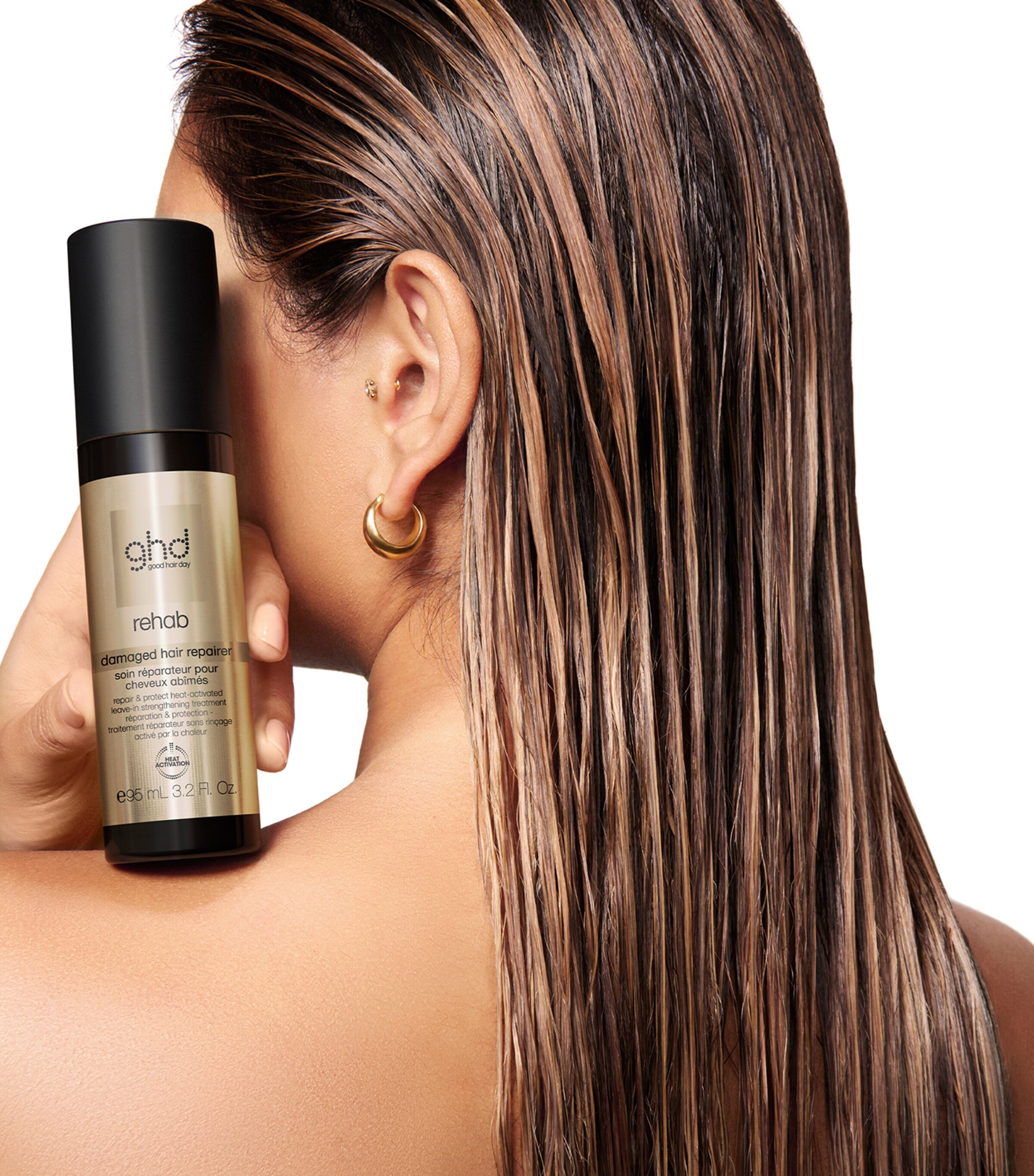 Rehab Damaged Hair Repairer (95ml) NO COLOUR Image 4