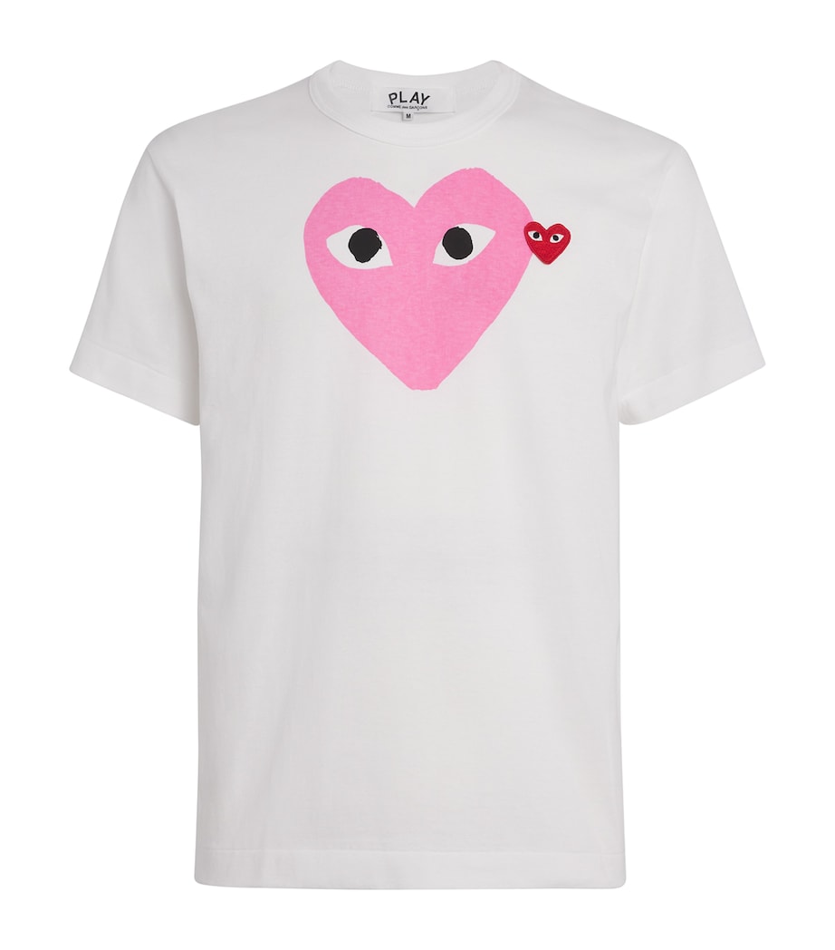 Heart Logo T-Shirt 4- PINK Image 1