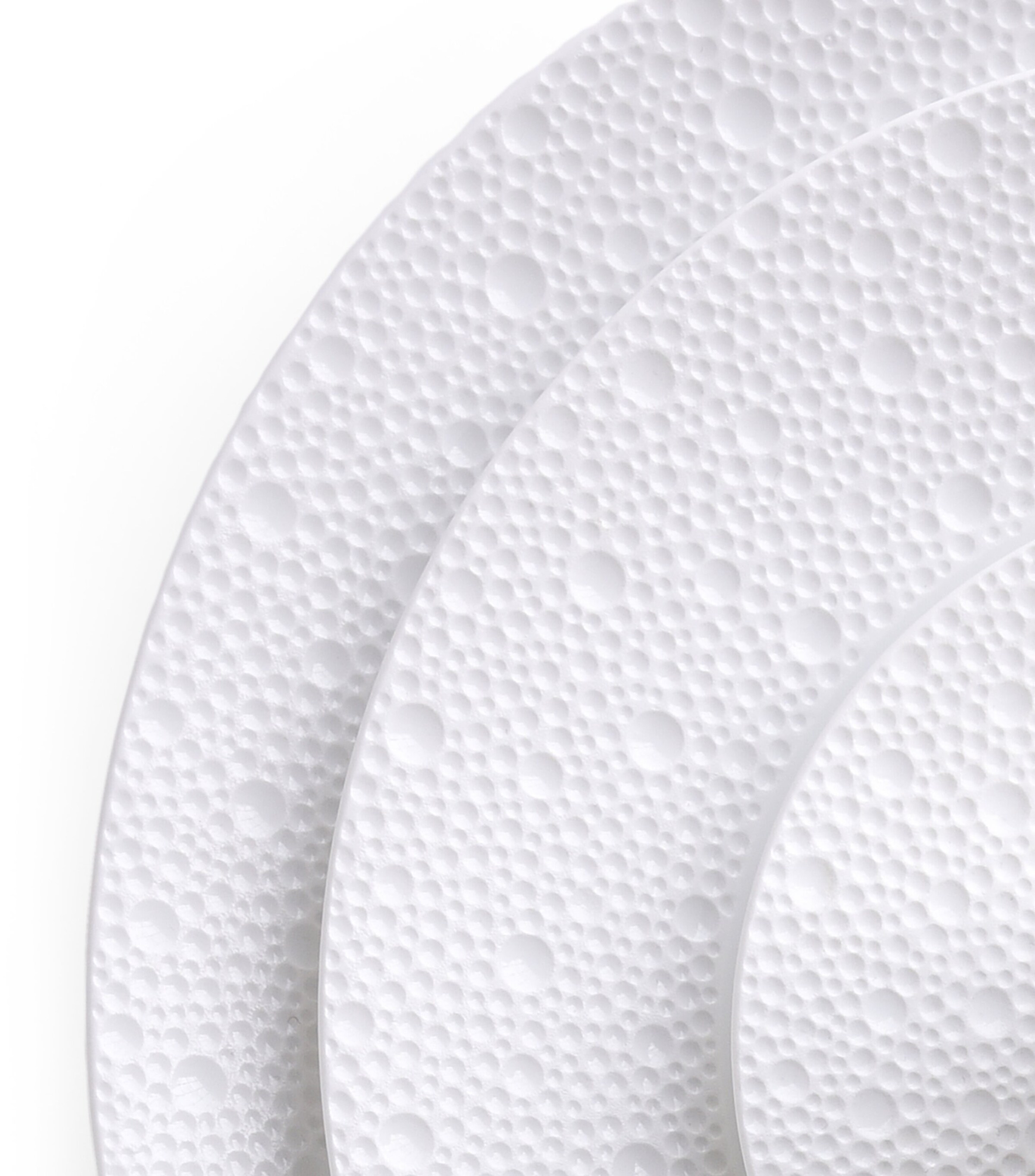 Bernardaud Ecume Dinner Plate (26cm) Blanc Image 3