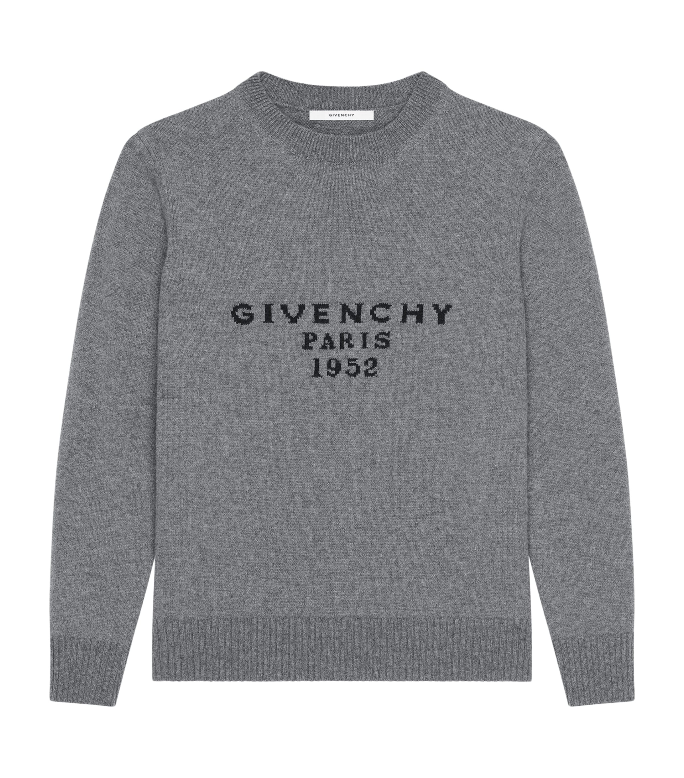 Wool-Cashmere Logo Sweater SLATE BLEND Image 1