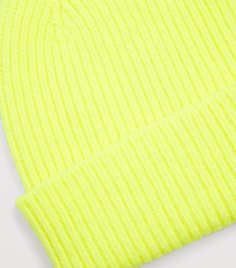 Lambswool-Caregora Classic Beanie YELLOW Image 3