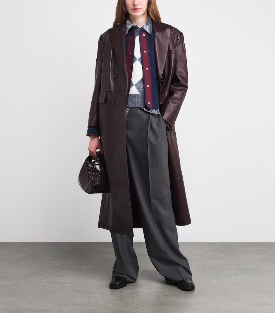 Two-Tone Cardigan DUAL-COLOR Image 2