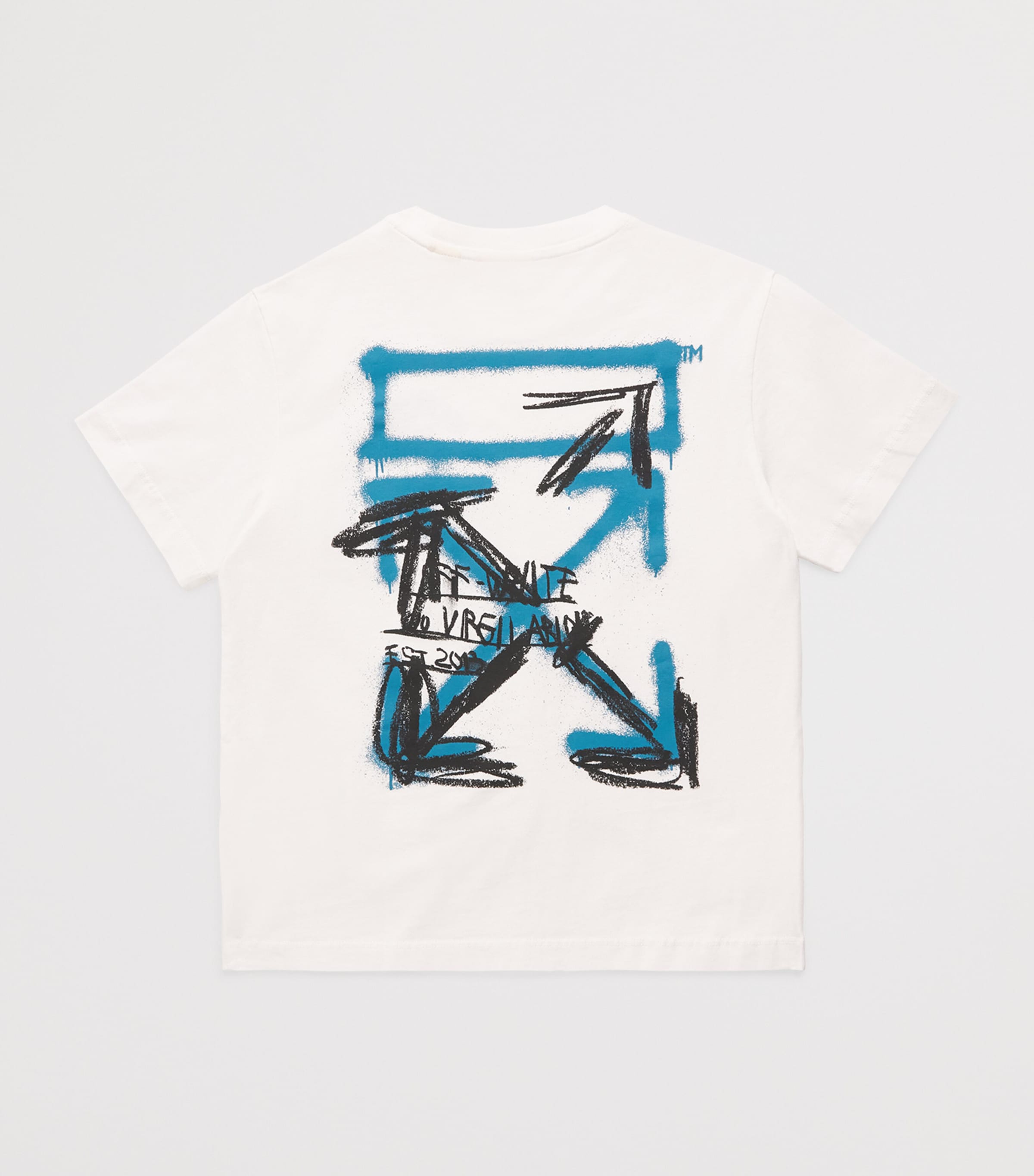 Off-White Kids Cotton Arrow T-Shirt (4-12+ Years) White Image 2