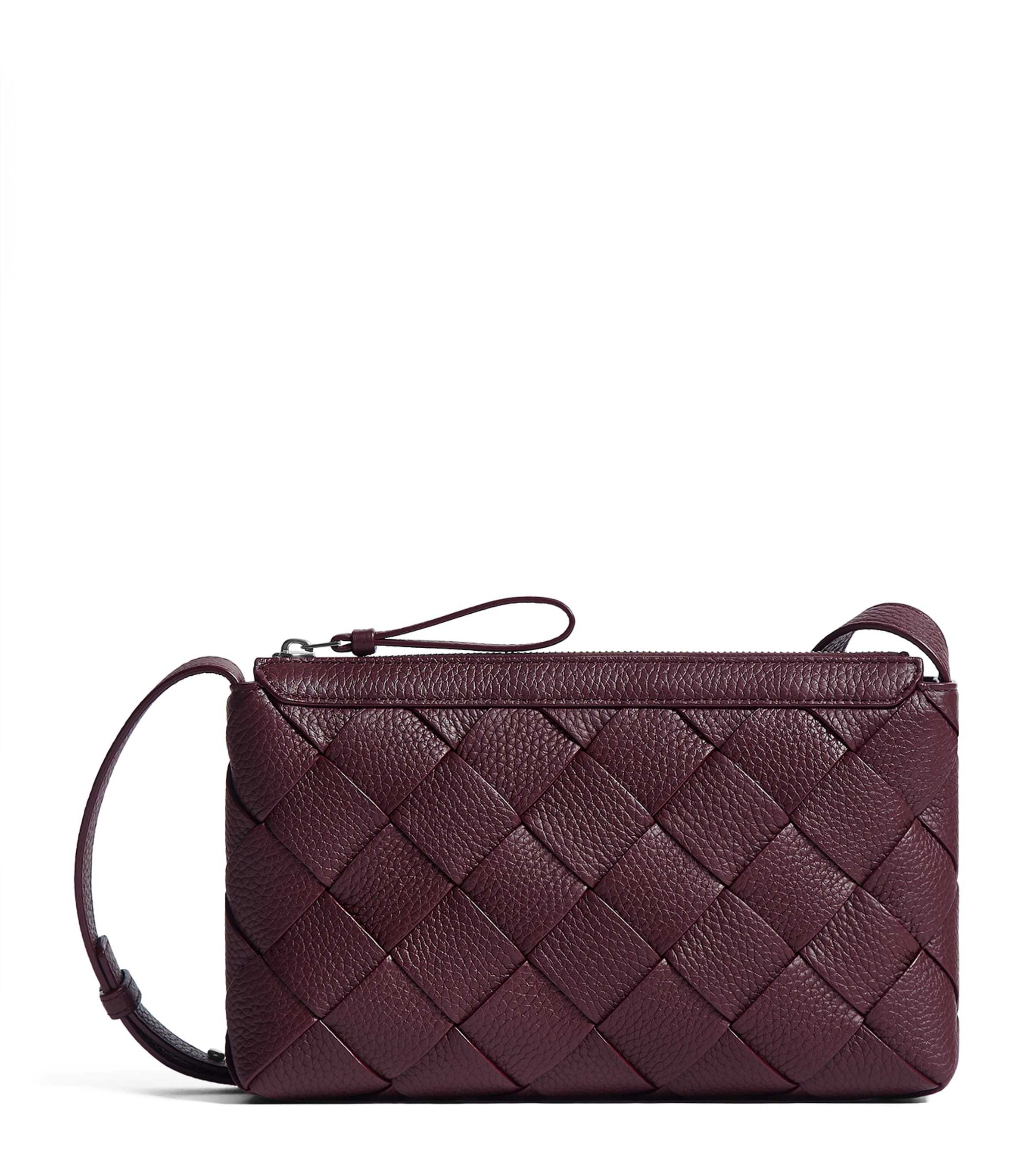 Bottega Veneta Small Leather Diago Messenger Bag Image 1