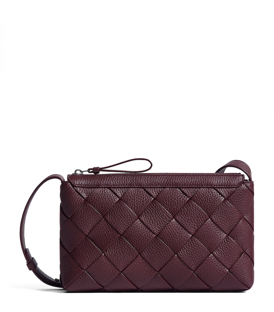 Bottega Veneta Small Leather Diago Messenger Bag Image 1