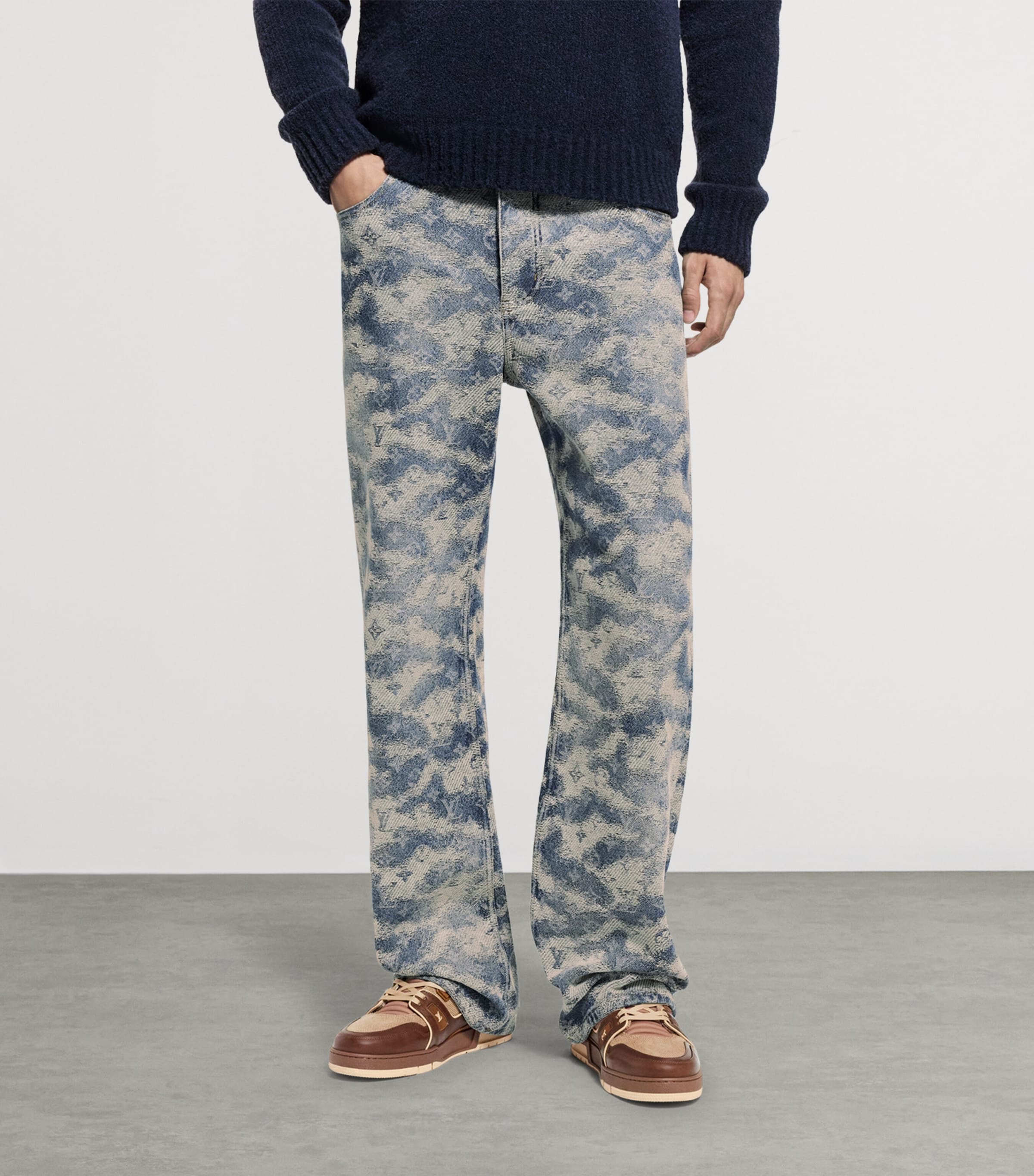 Denim Skate Trousers INDIGO BLUE Image 2