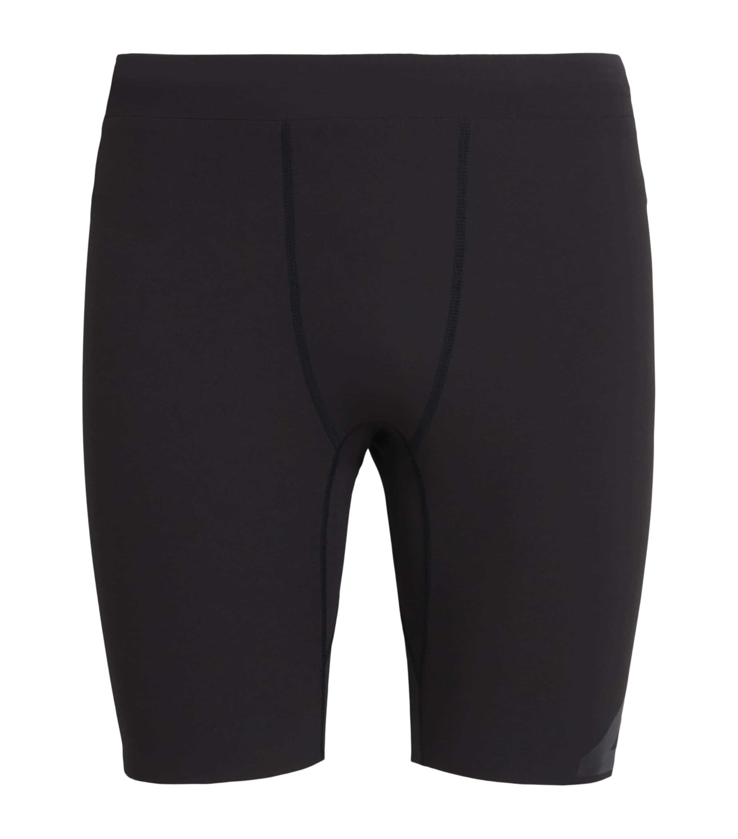 Represent 247 247 Ghost Half Tight Shorts In Black