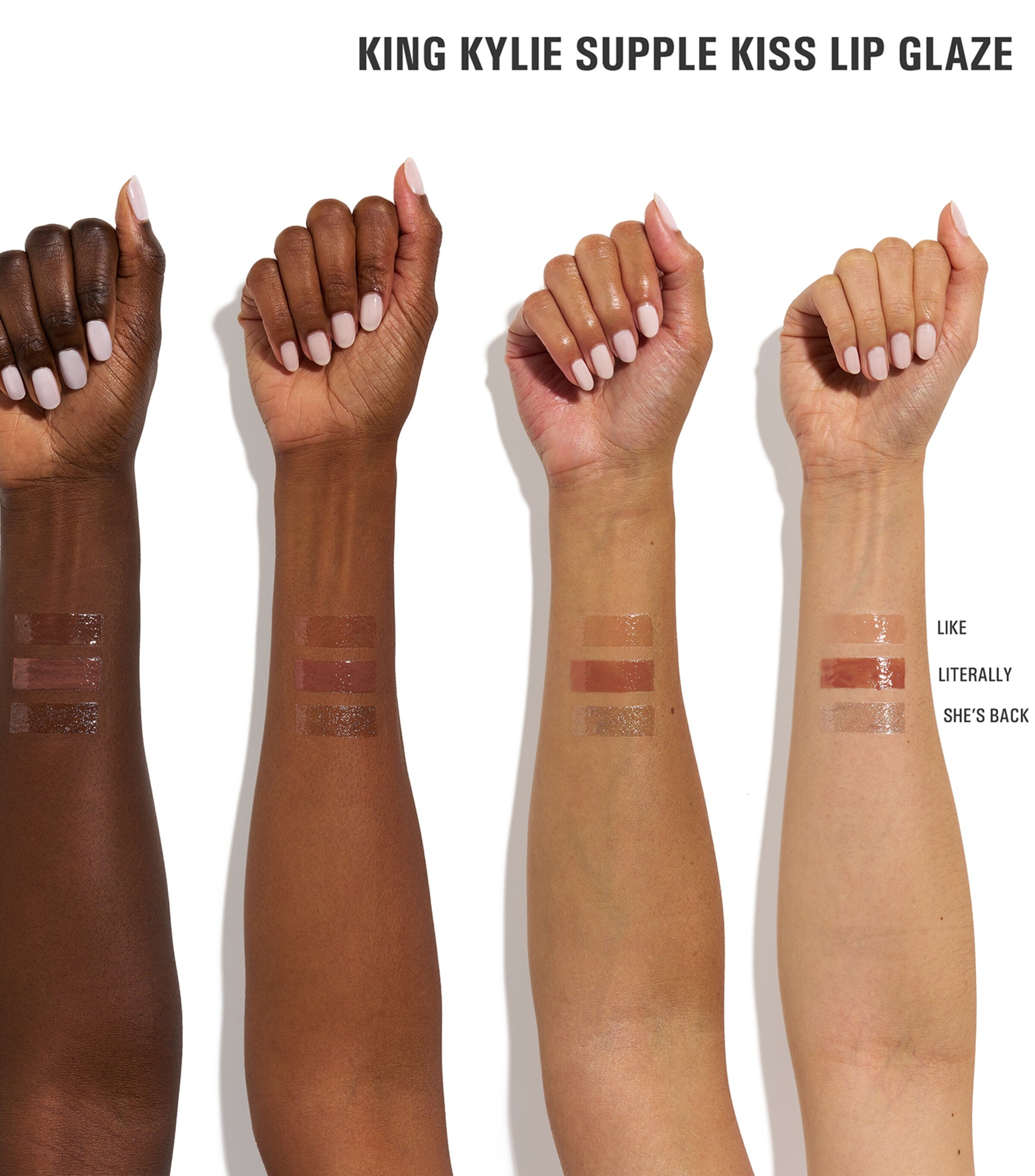 Kylie Cosmetics Supple Kiss Lip Glaze She's Back Image 7